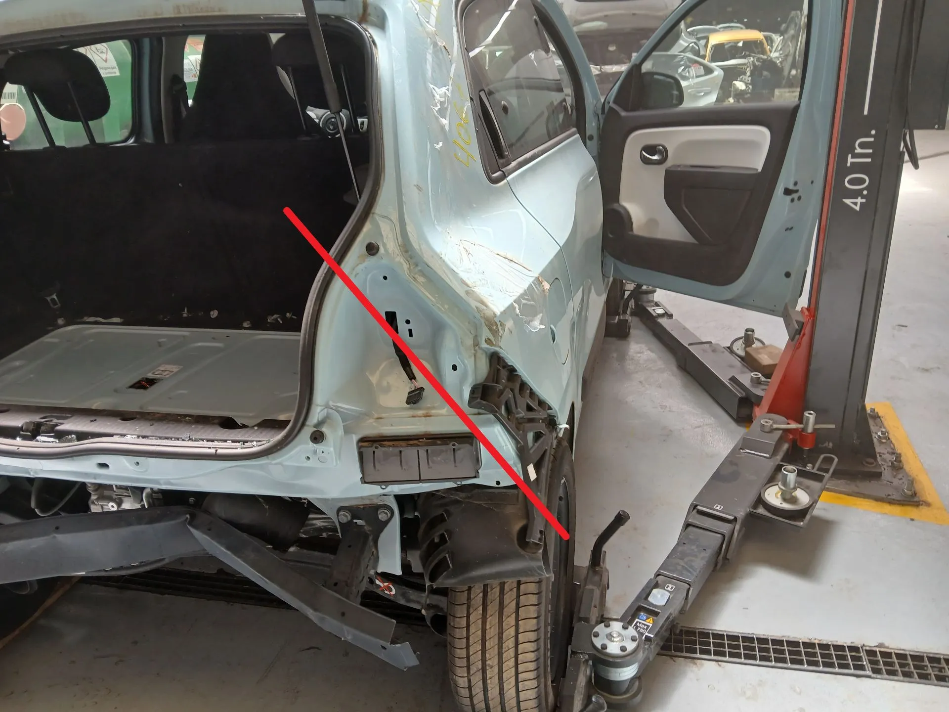Pannello posteriore destro RENAULT Twingo III (BCM_) Imagem-1