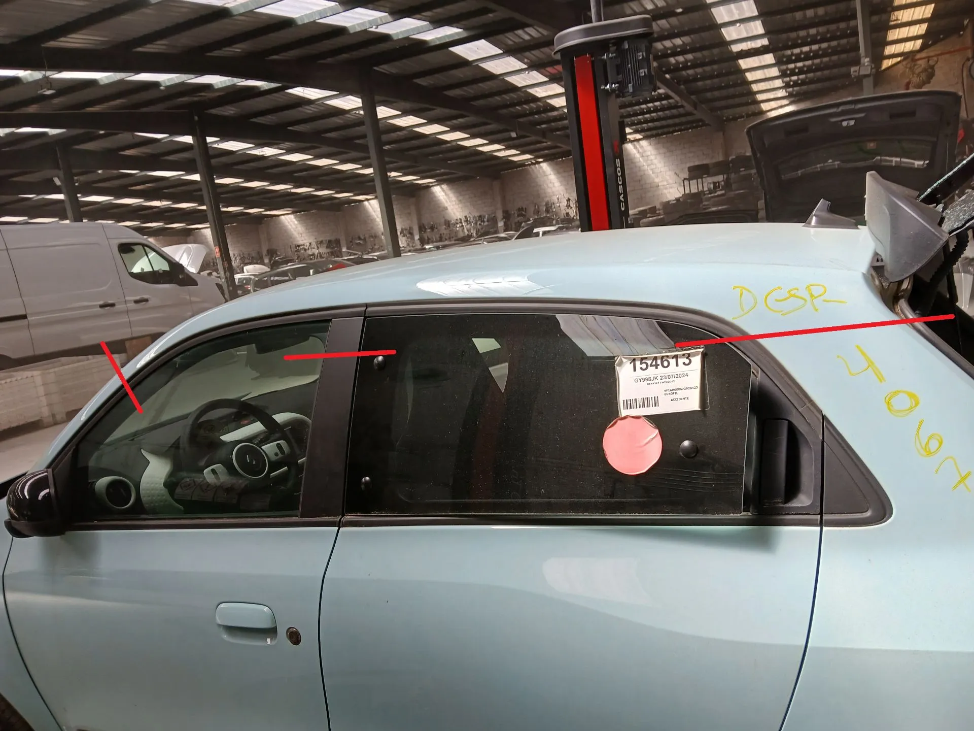 Roof RENAULT Twingo III (BCM_)