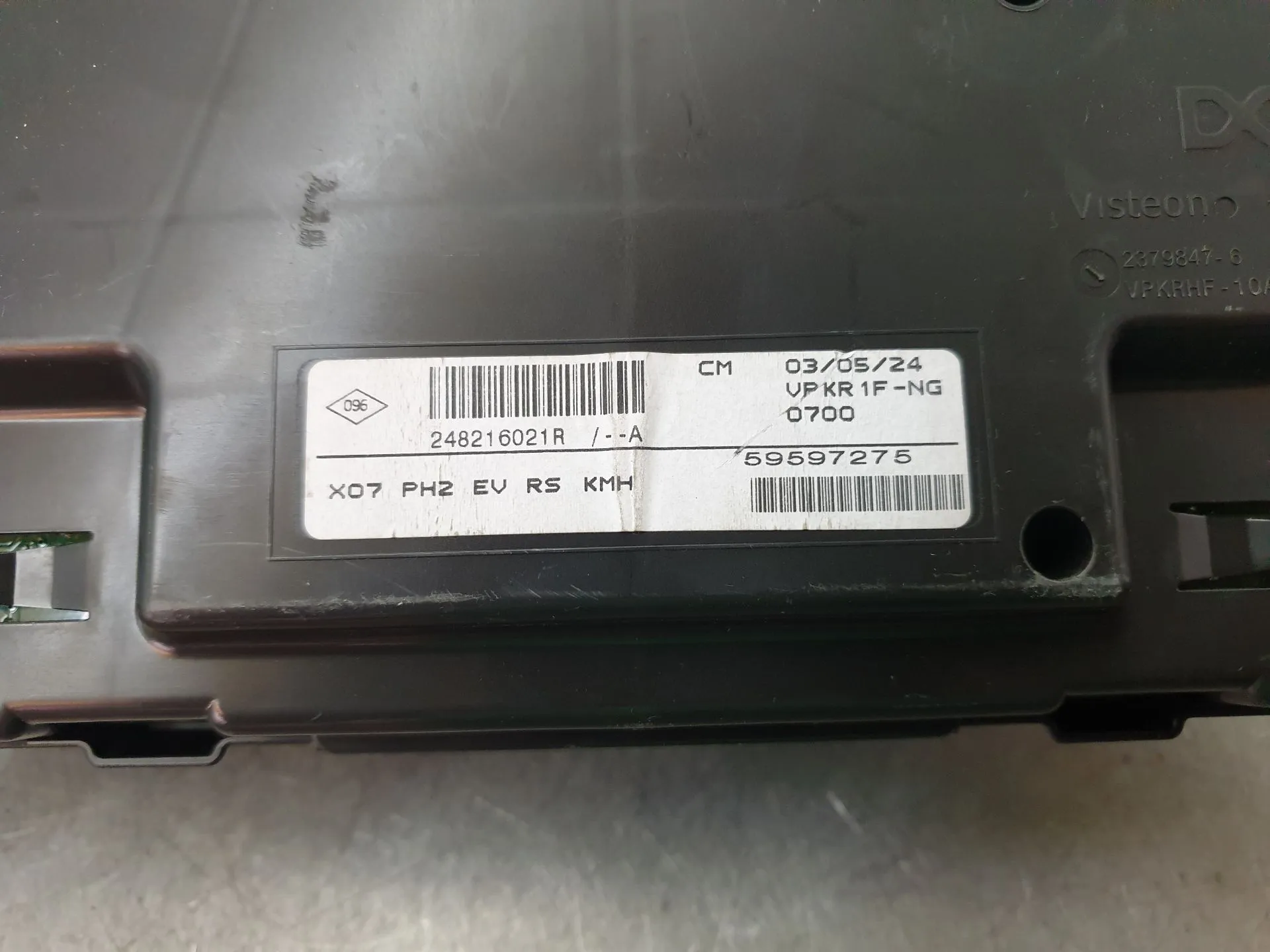 Instrument cluster RENAULT Twingo III (BCM_) Imagem-8