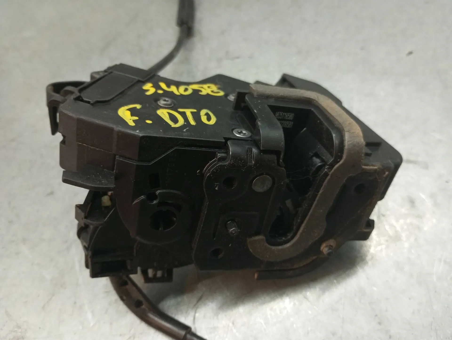 Front Right Door Lock DS DS4 II (F_, FB_, F3_) Imagem-2