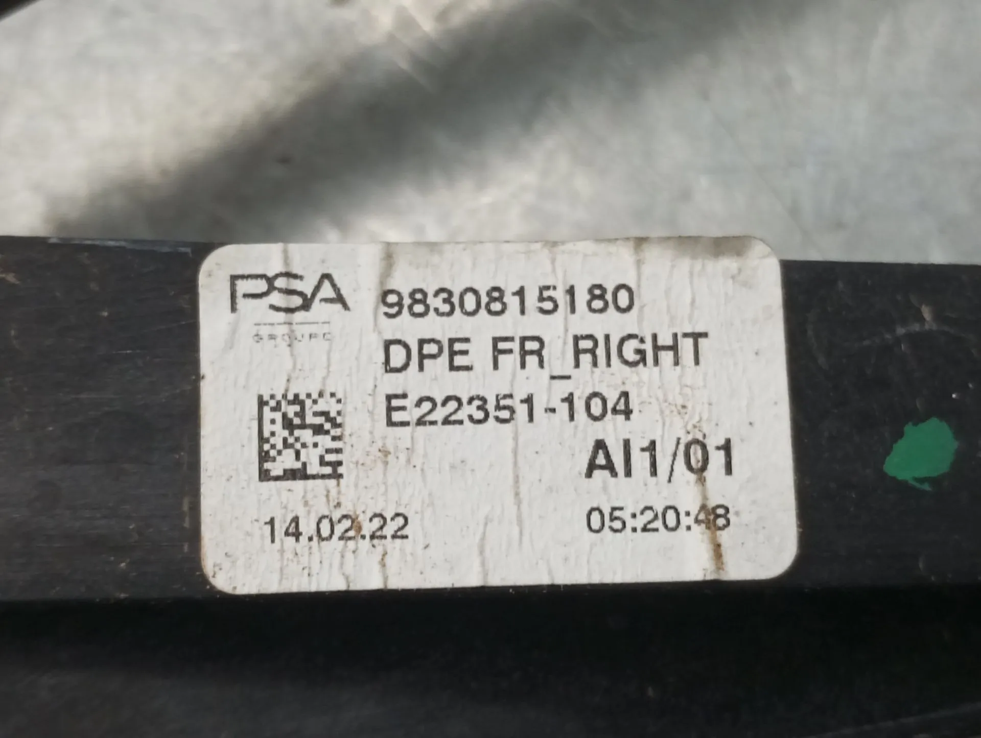 Elevador vidros frente direito DS DS4 II (F_, FB_, F3_) Imagem-2