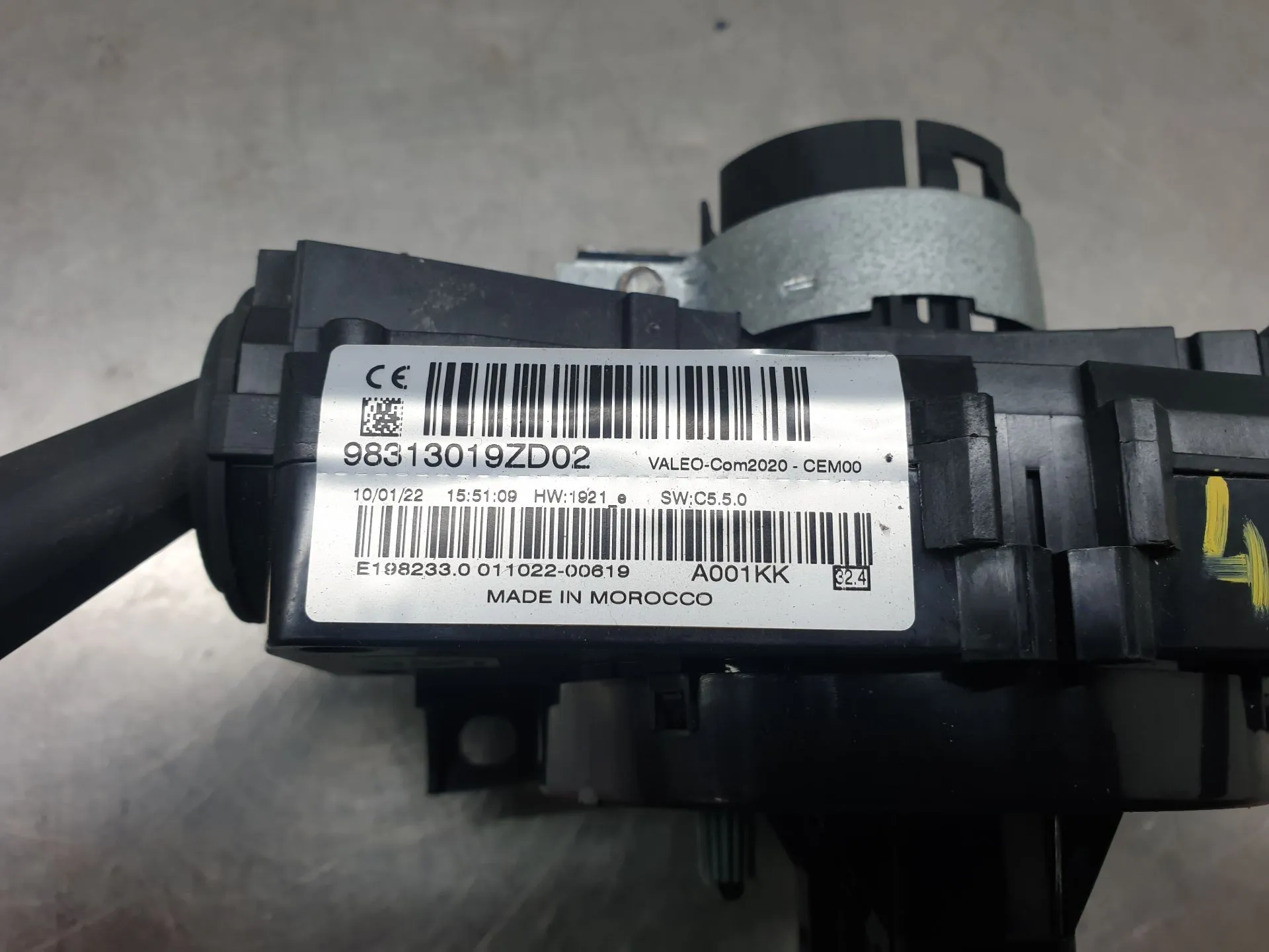 Fita de airbags DS DS4 II (F_, FB_, F3_) Imagem-3