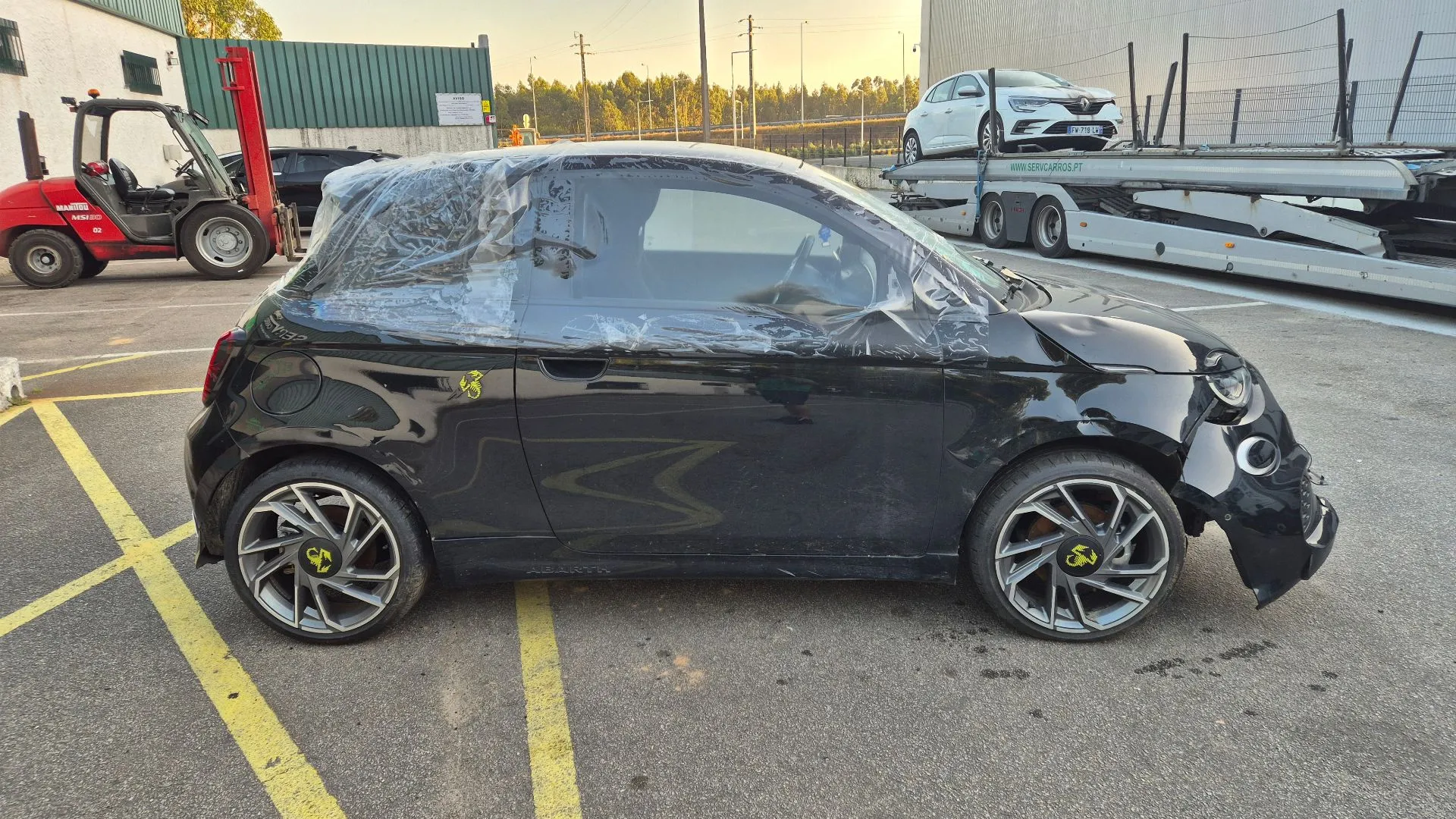 Alzavetro anteriore destro ABARTH 500E