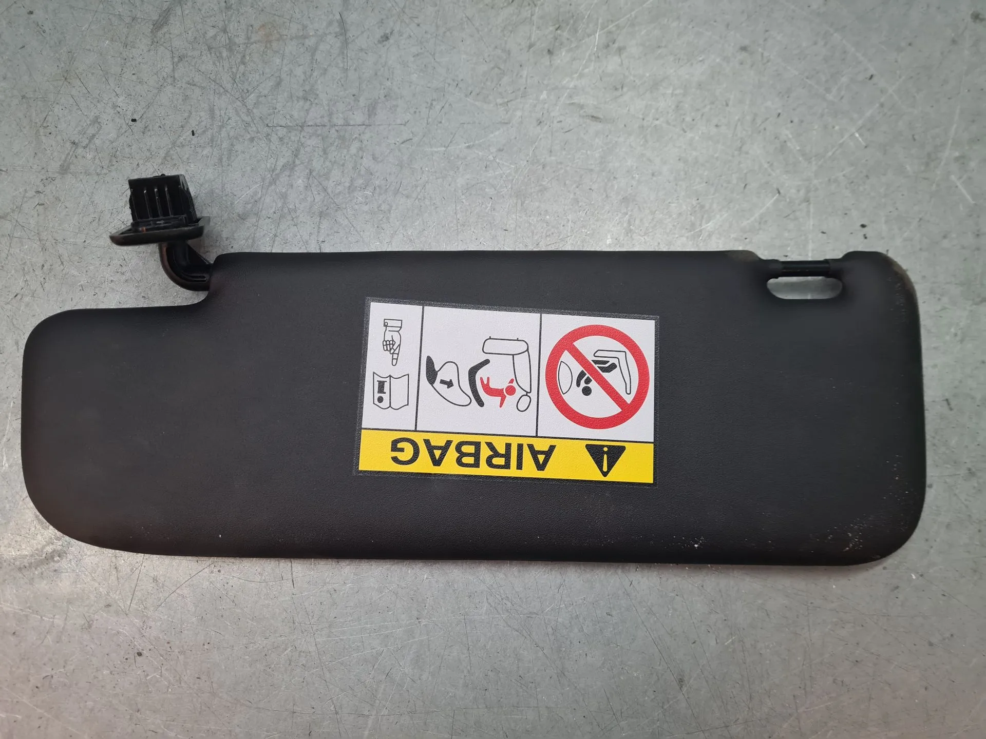 Right Sun Visor ABARTH 500E Imagem-1