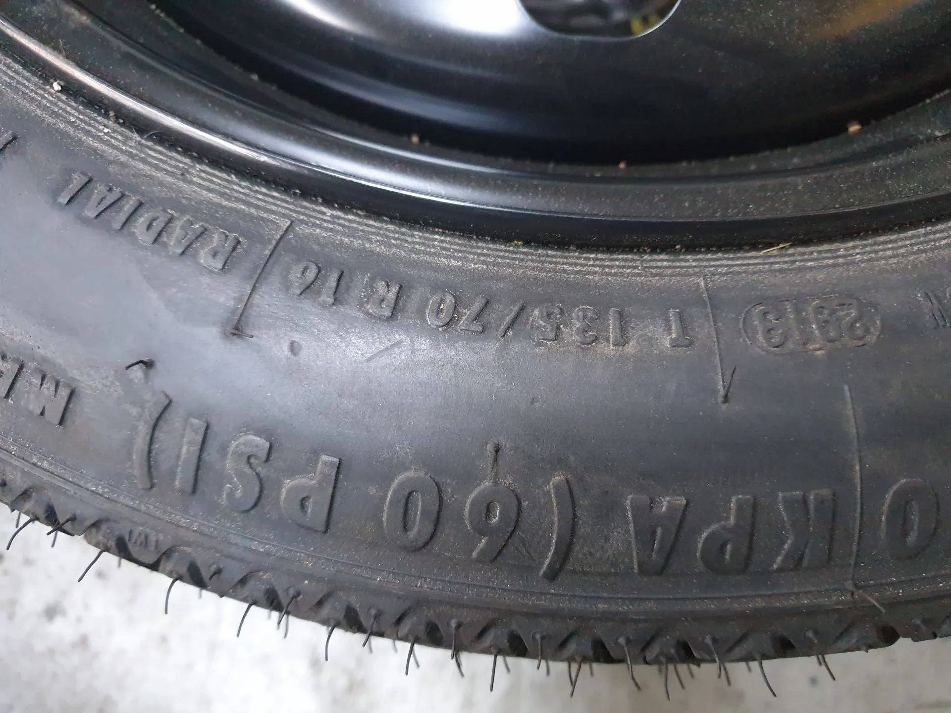 Ruota di scorta FIAT 500L (351_, 352_) Imagem-7