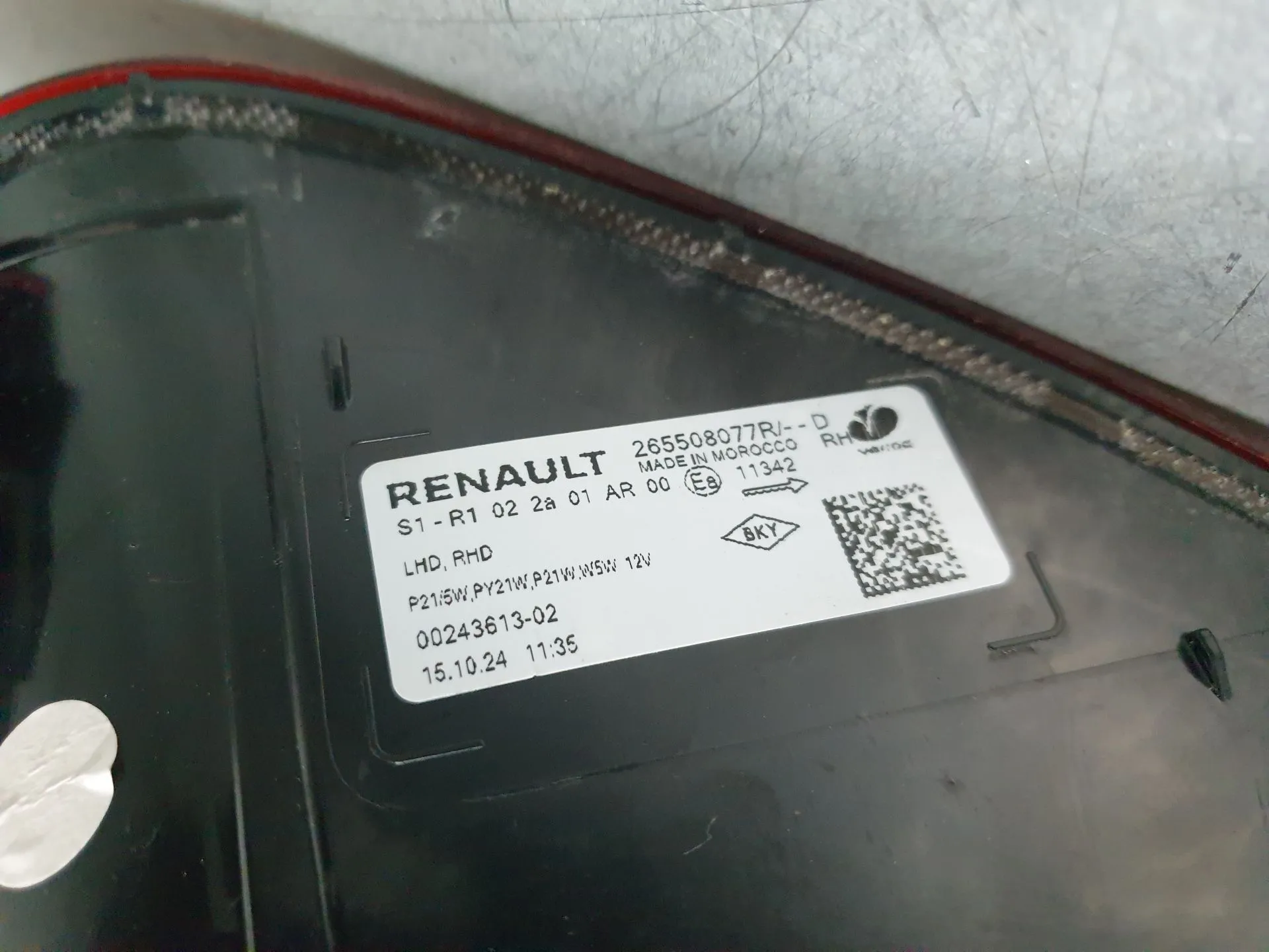 Feu arrière Droite DACIA Sandero III Imagem-5