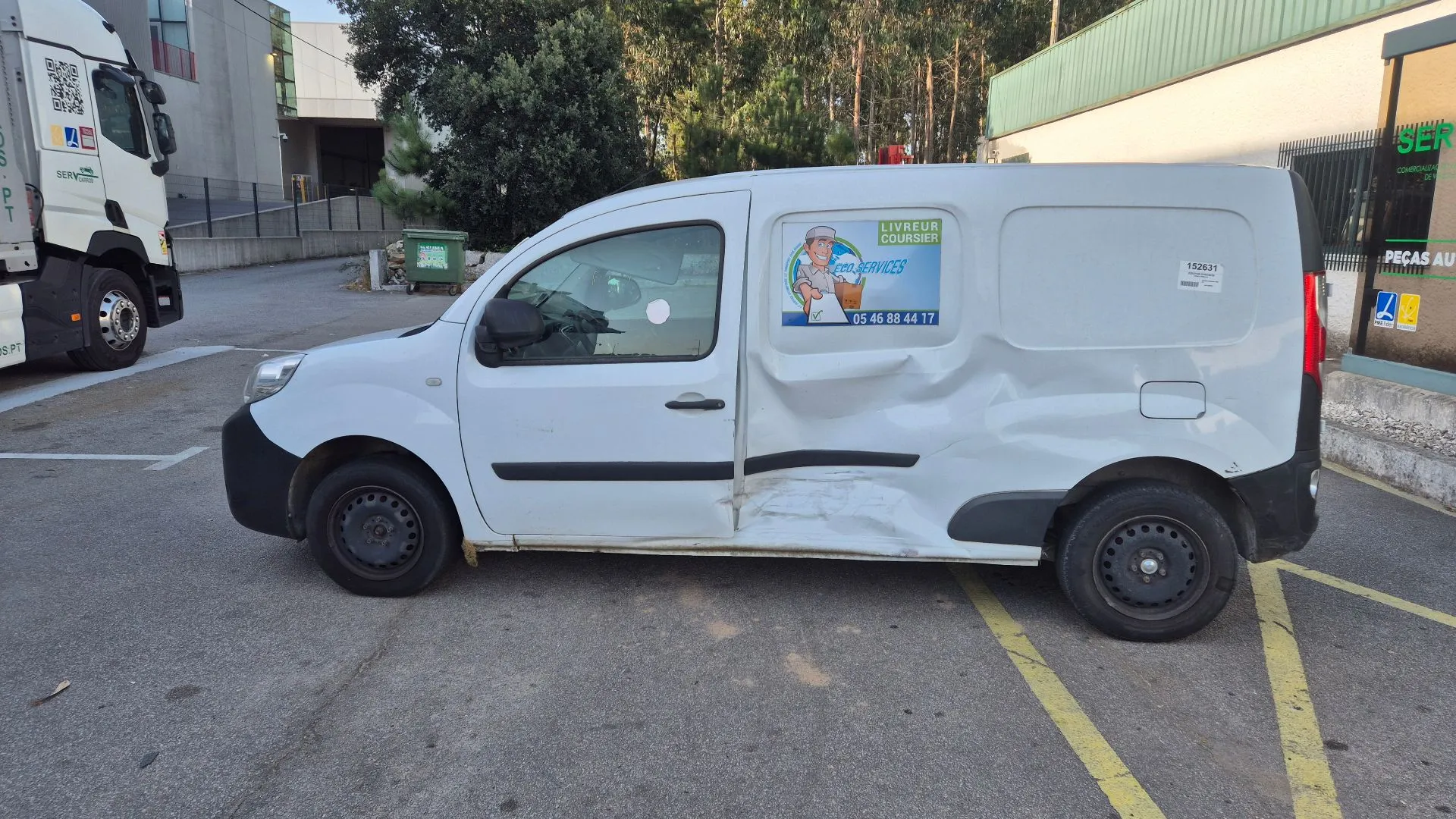 Elevalunas delantero izquierdo RENAULT Kangoo Express (FW0/1_)