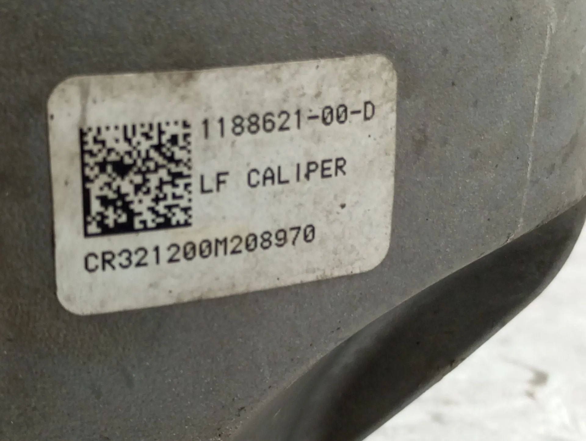 Left front Brake Caliper TESLA Model Y (5YJY) Imagem-2