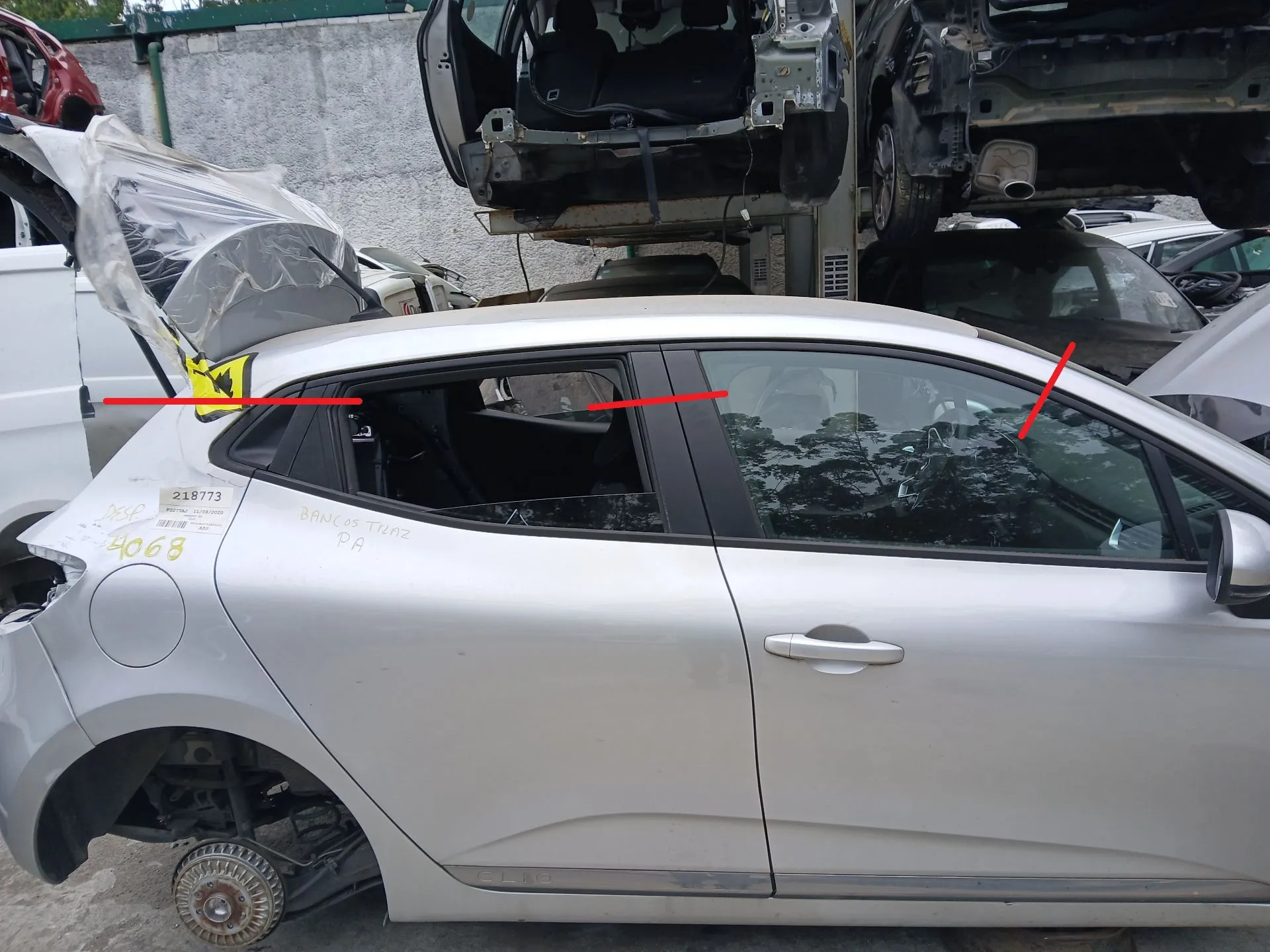 Roof RENAULT Clio V (BF_)