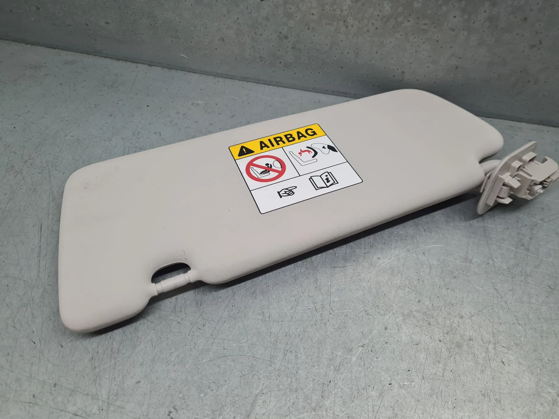 Right Sun Visor RENAULT Clio V (BF_) Imagem-1