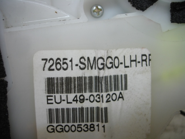 Cerradura / cierre puerta trasera izquierda HONDA Civic VIII Hatchback (FN_, FK_) Imagem-2