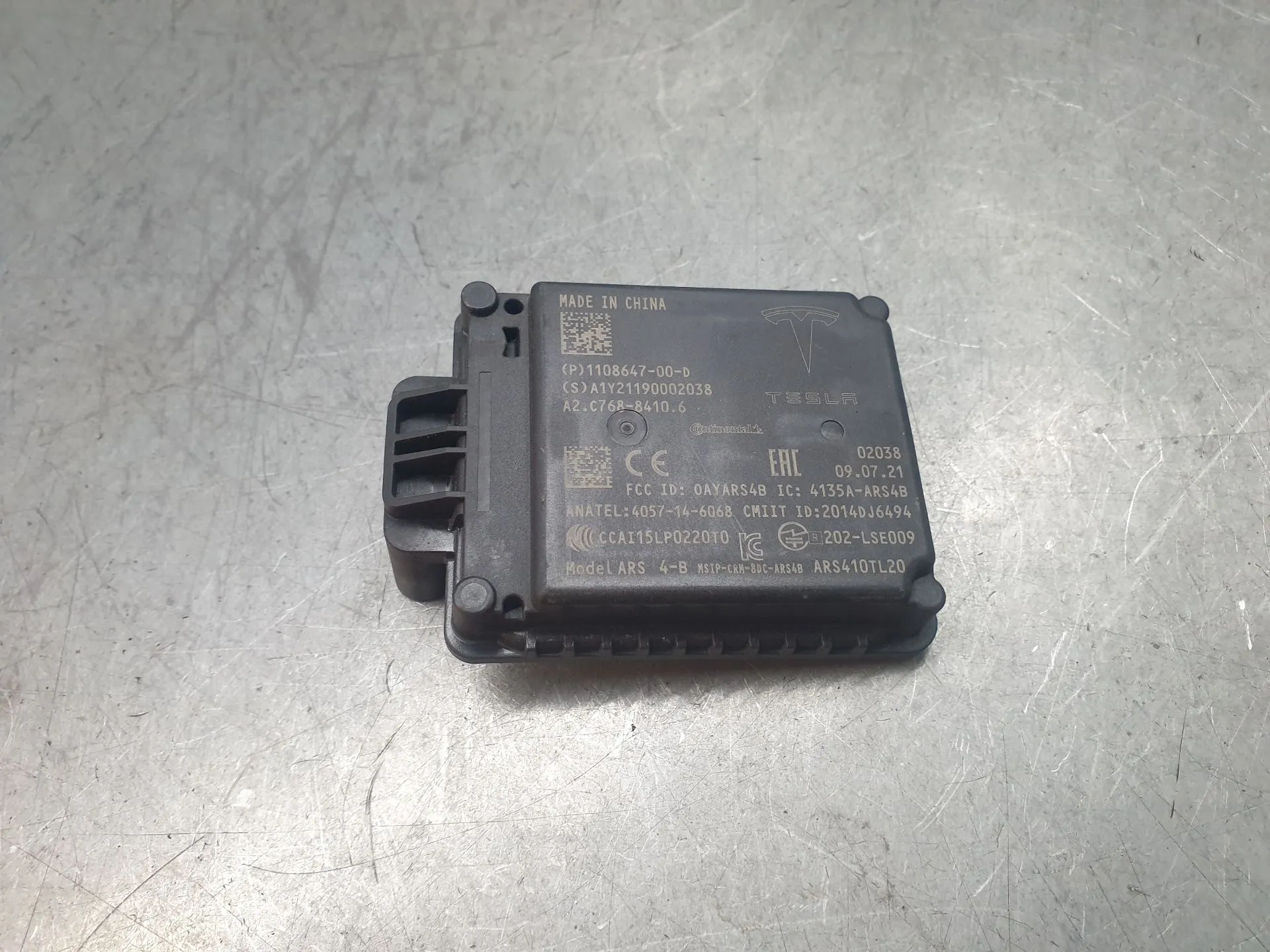 Radar sensor TESLA Model Y (5YJY) Imagem-1