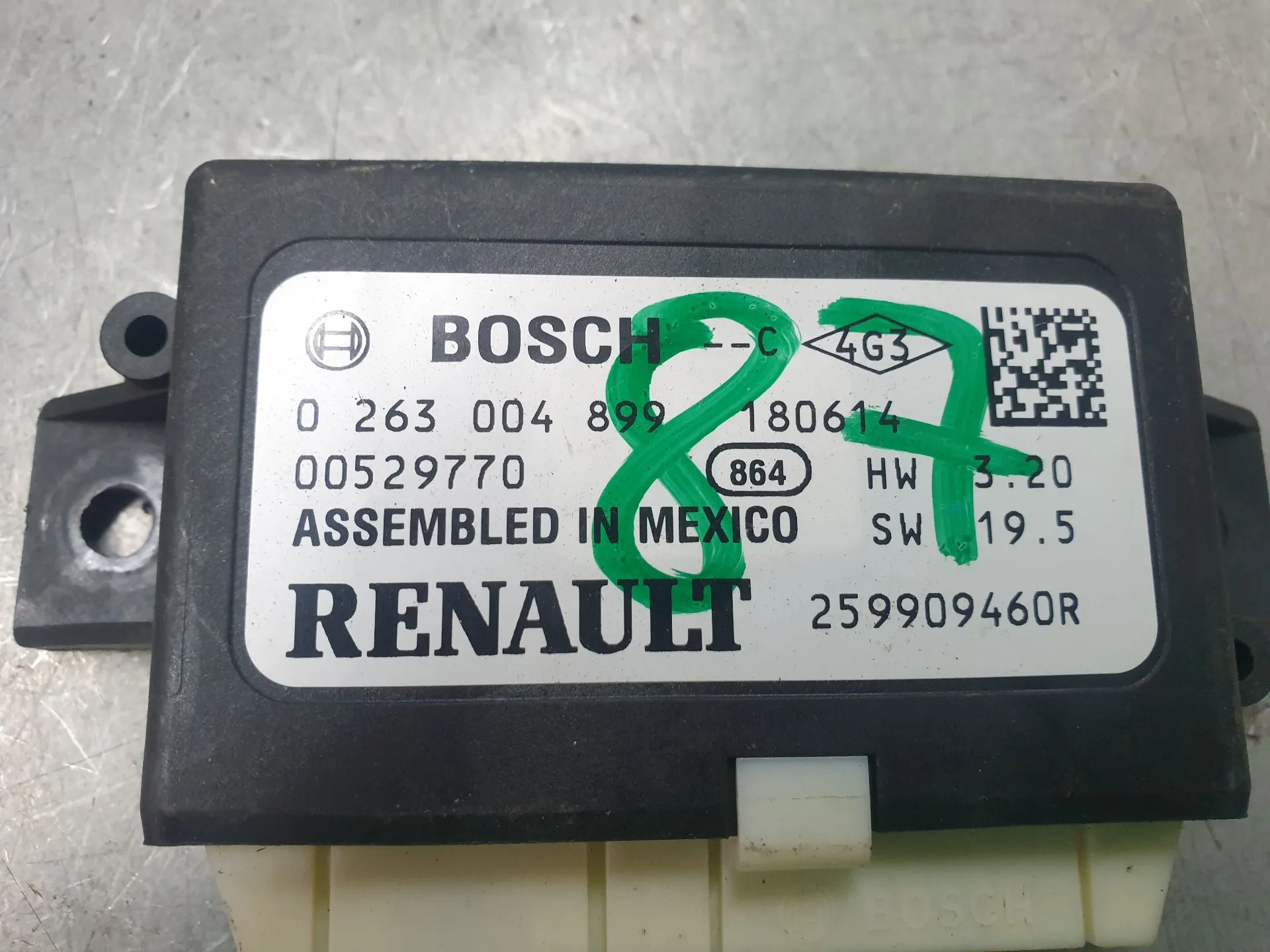 Module PDC aide au stationnement  RENAULT Megane IV Grandtour (K9A/M_) Imagem-3