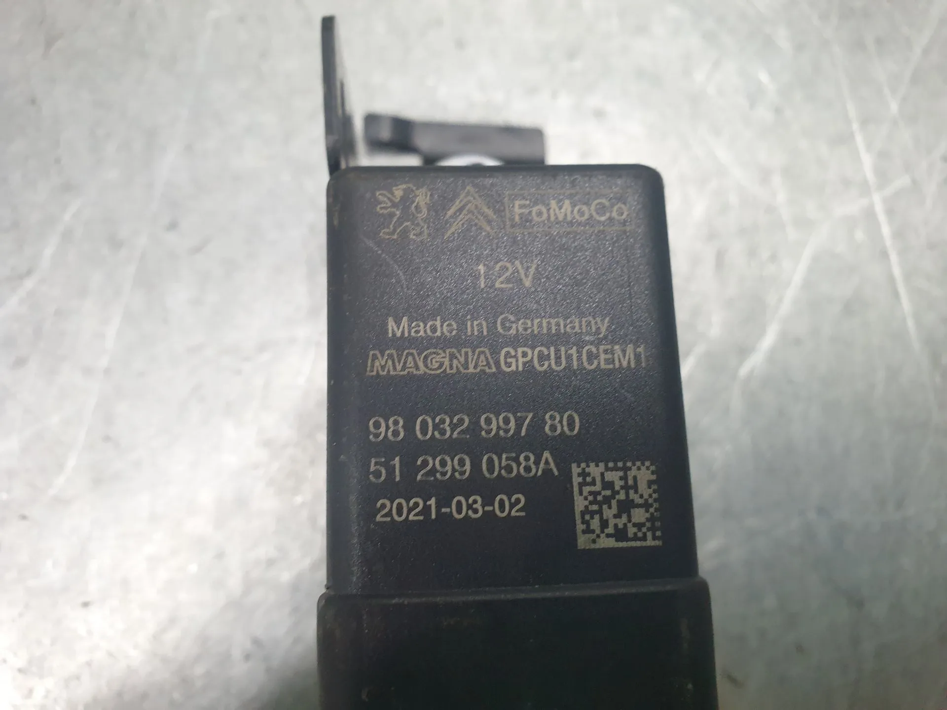 Caja Precalentamiento  CITROËN Berlingo Van (K9) Imagem-3