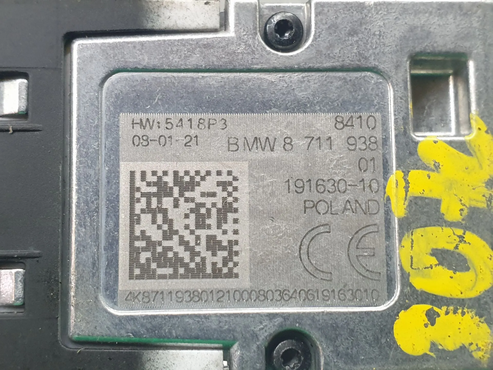 Módulo USB / AUX / IPOD BMW 1 (F40) Imagem-3