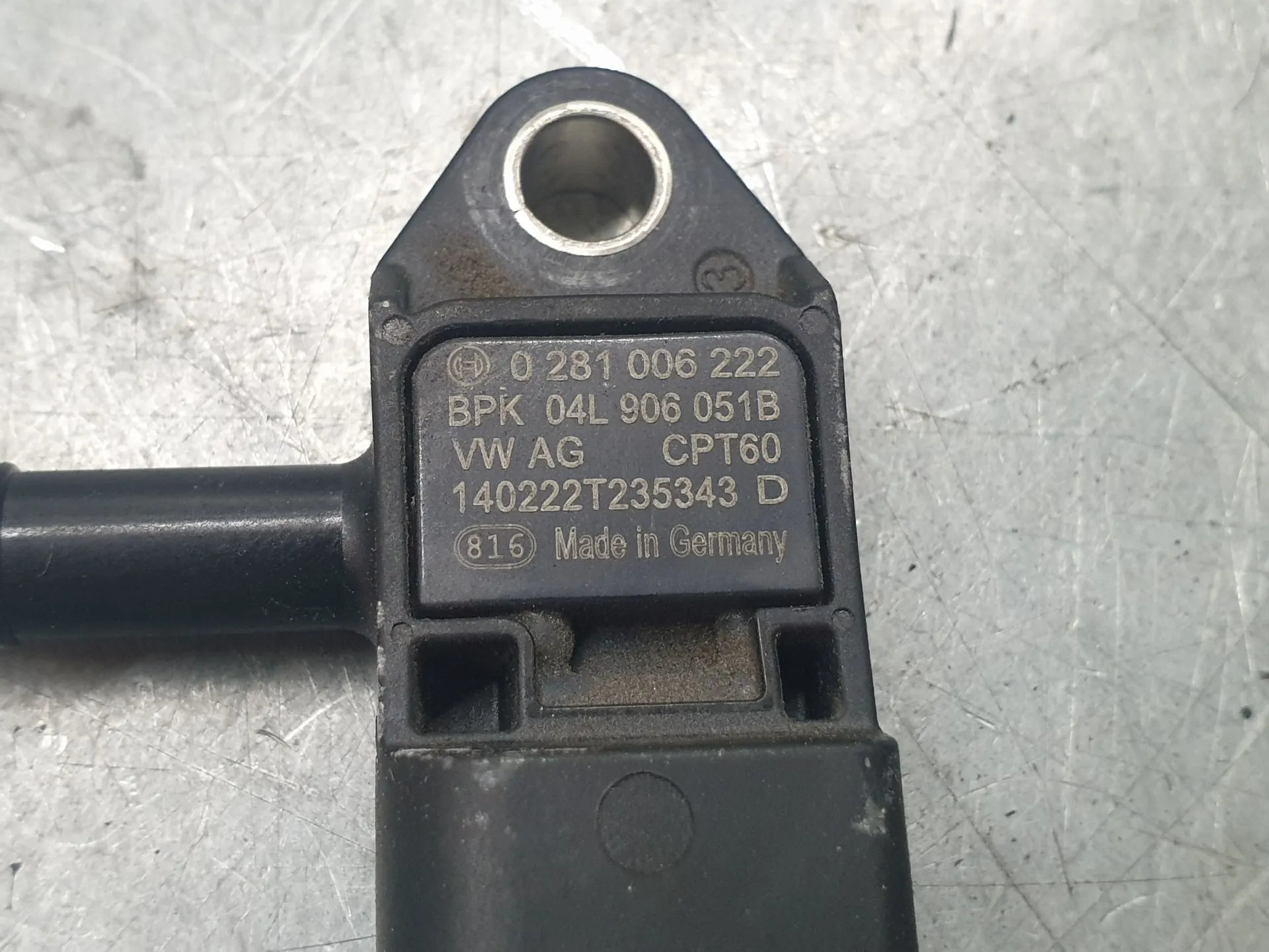 Sensore Di Pressione Gas Di Scarico / FAP AUDI A3 Sportback (8VA, 8VF) Imagem-3