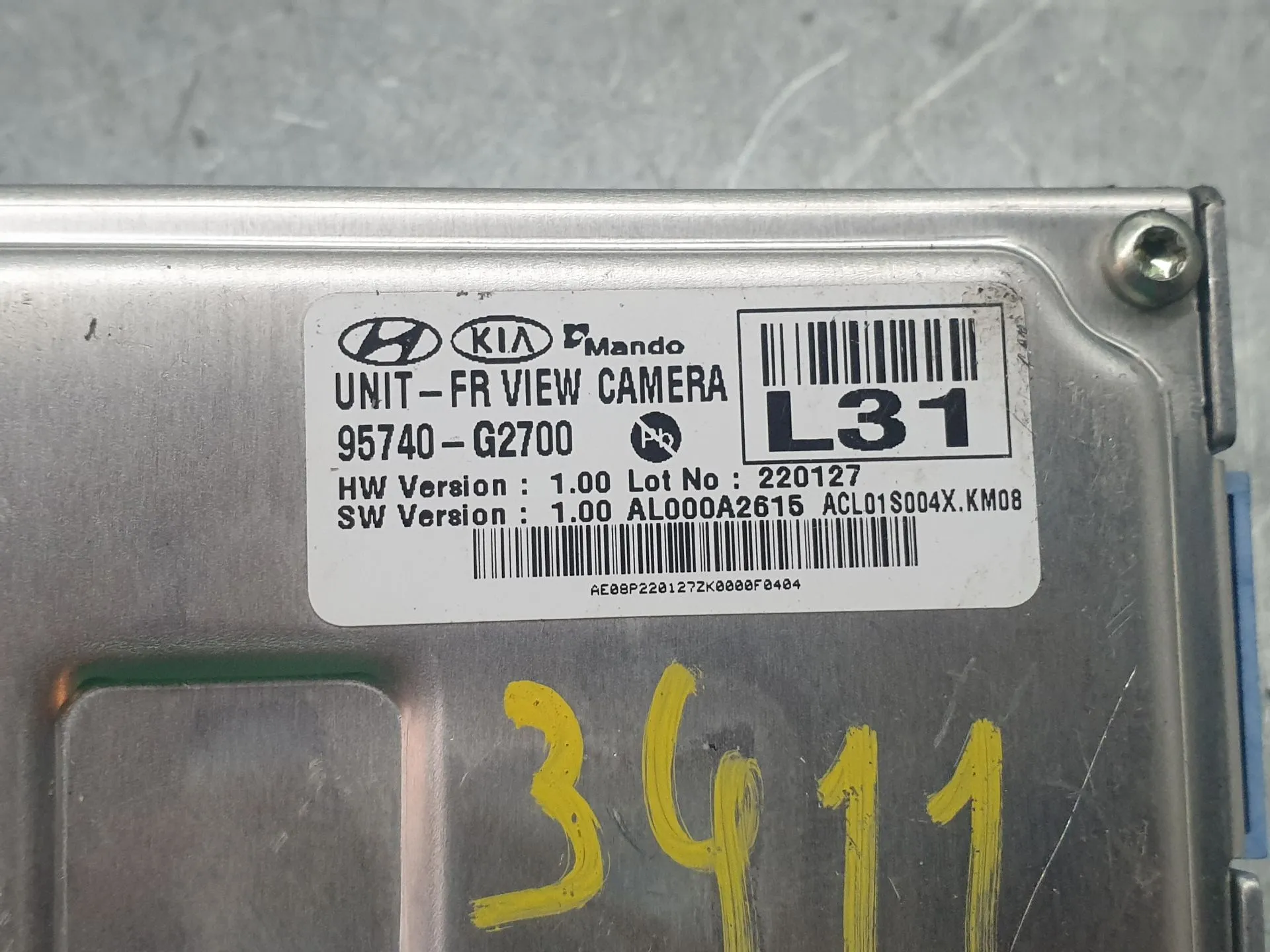 Telecamera frontale/anteriore HYUNDAI Ioniq (AE) Imagem-4