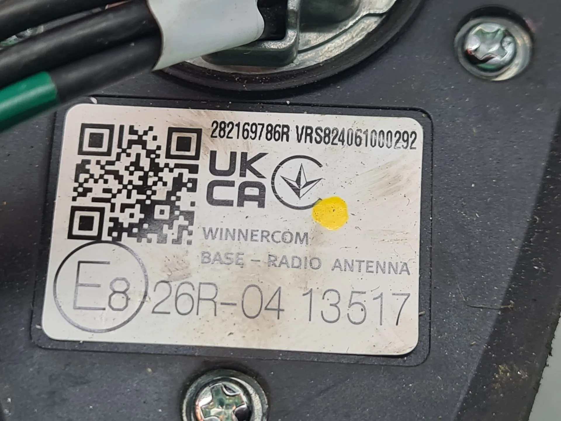 Base dell’antenna DACIA Duster III (P1310) Imagem-4