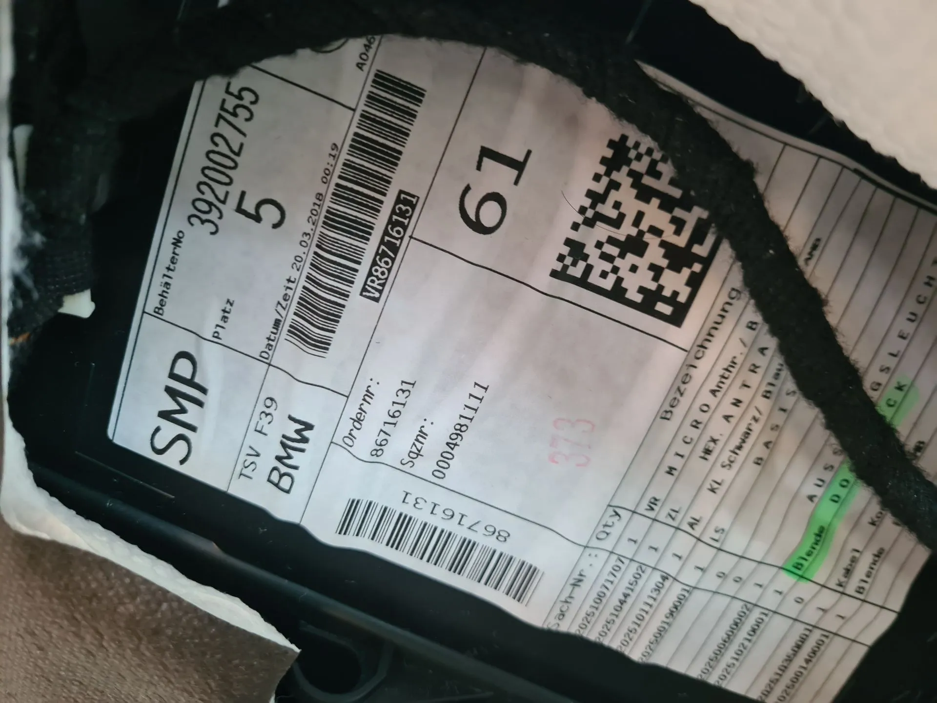 Revestimiento interior de puerta delantero derecho BMW X2 (F39) Imagem-3