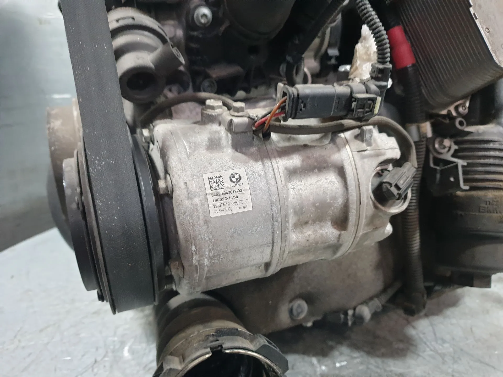 AC compressor BMW X1 (F48)