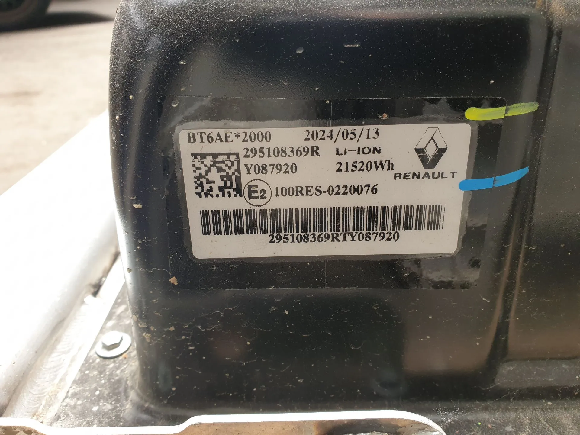 Bateria EV (Alta Tensão - Veículo Eletrico) RENAULT Twingo III (BCM_) Imagem-6