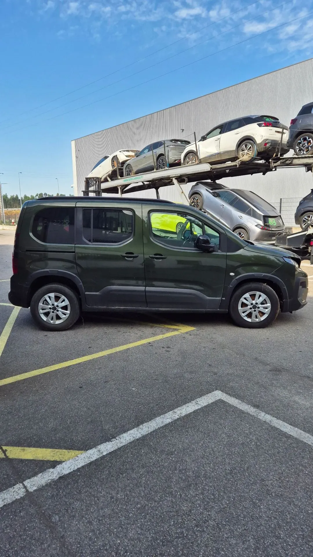 Brazo suspensión delantero derecho PEUGEOT Rifter