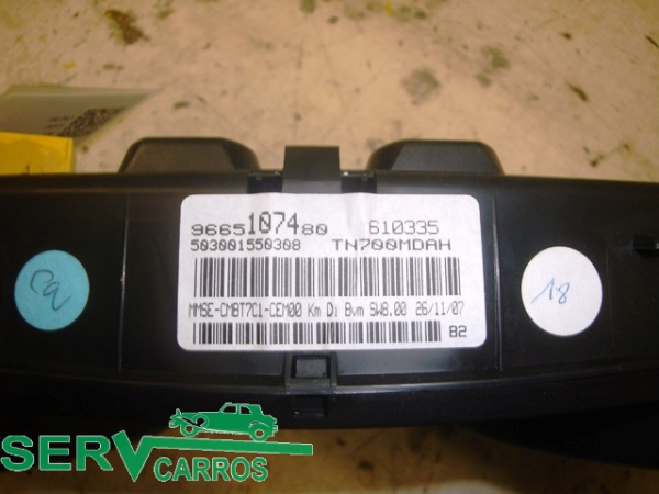 Instrument cluster PEUGEOT 308 (4A_, 4C_) Imagem-2