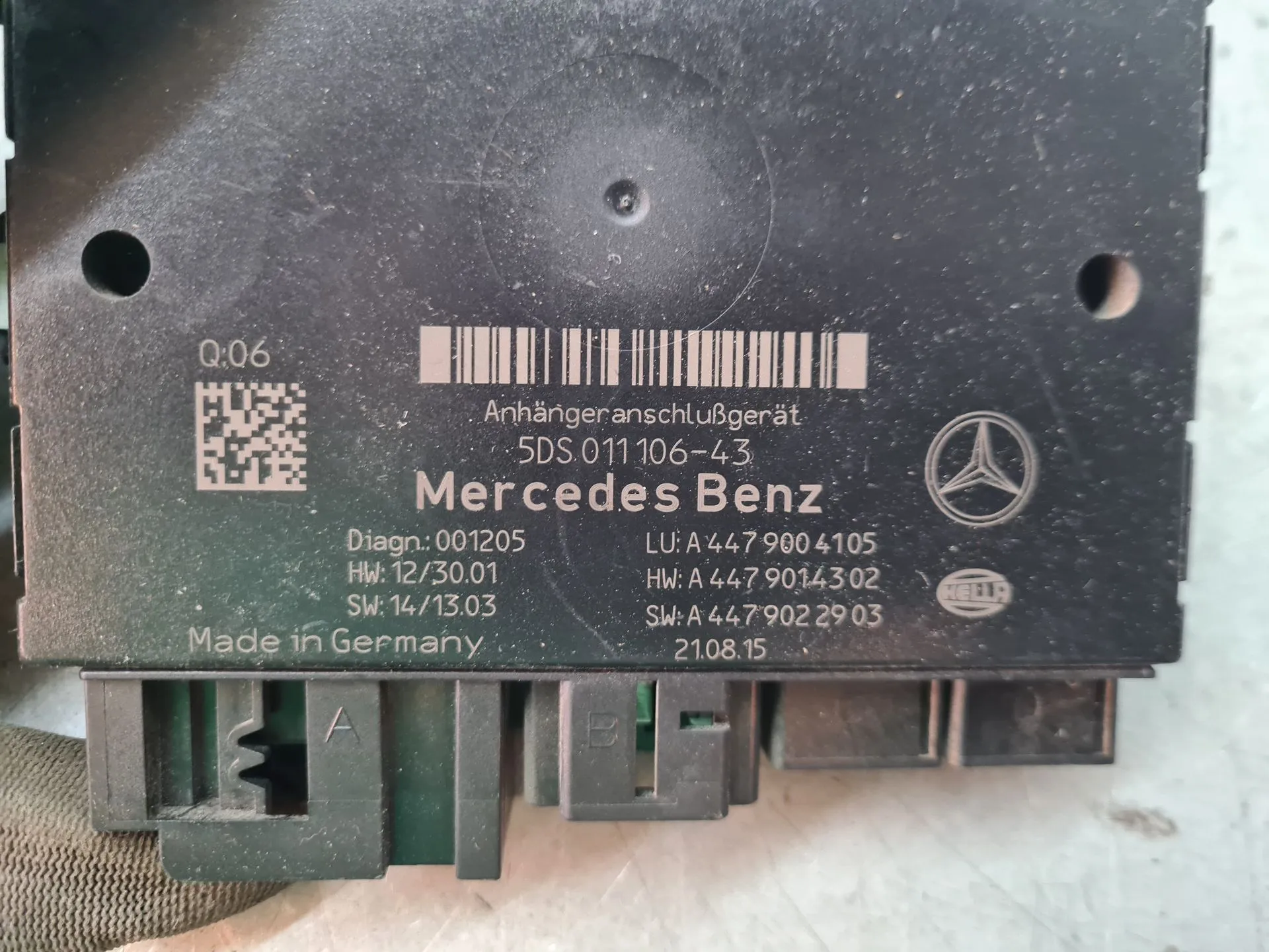 Comfort Unit Module MERCEDES-BENZ Vito (W447) Imagem-3