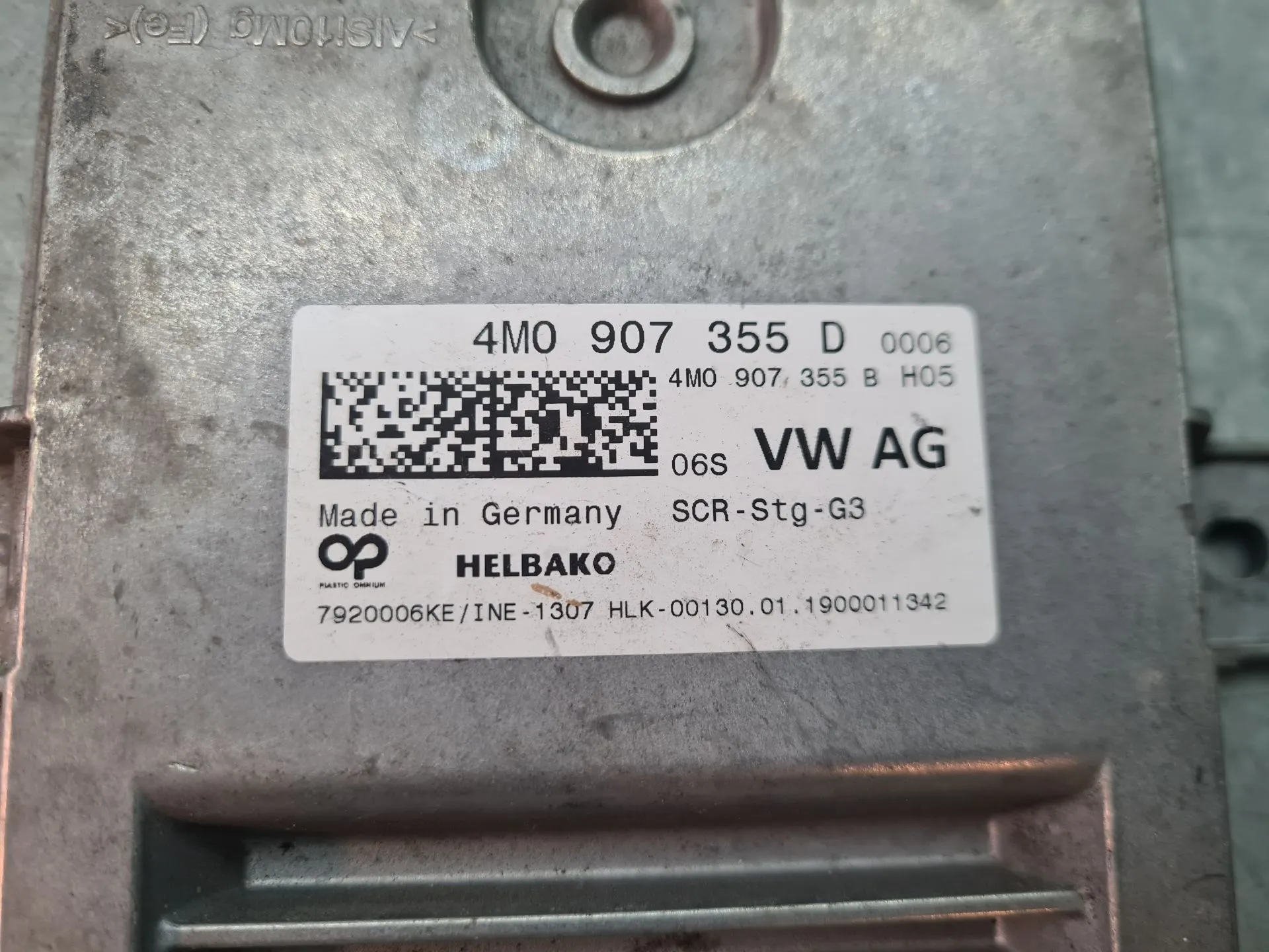 Fuel control unit / Fuel ECU AUDI A4 (8W2, 8WC, B9) Imagem-3