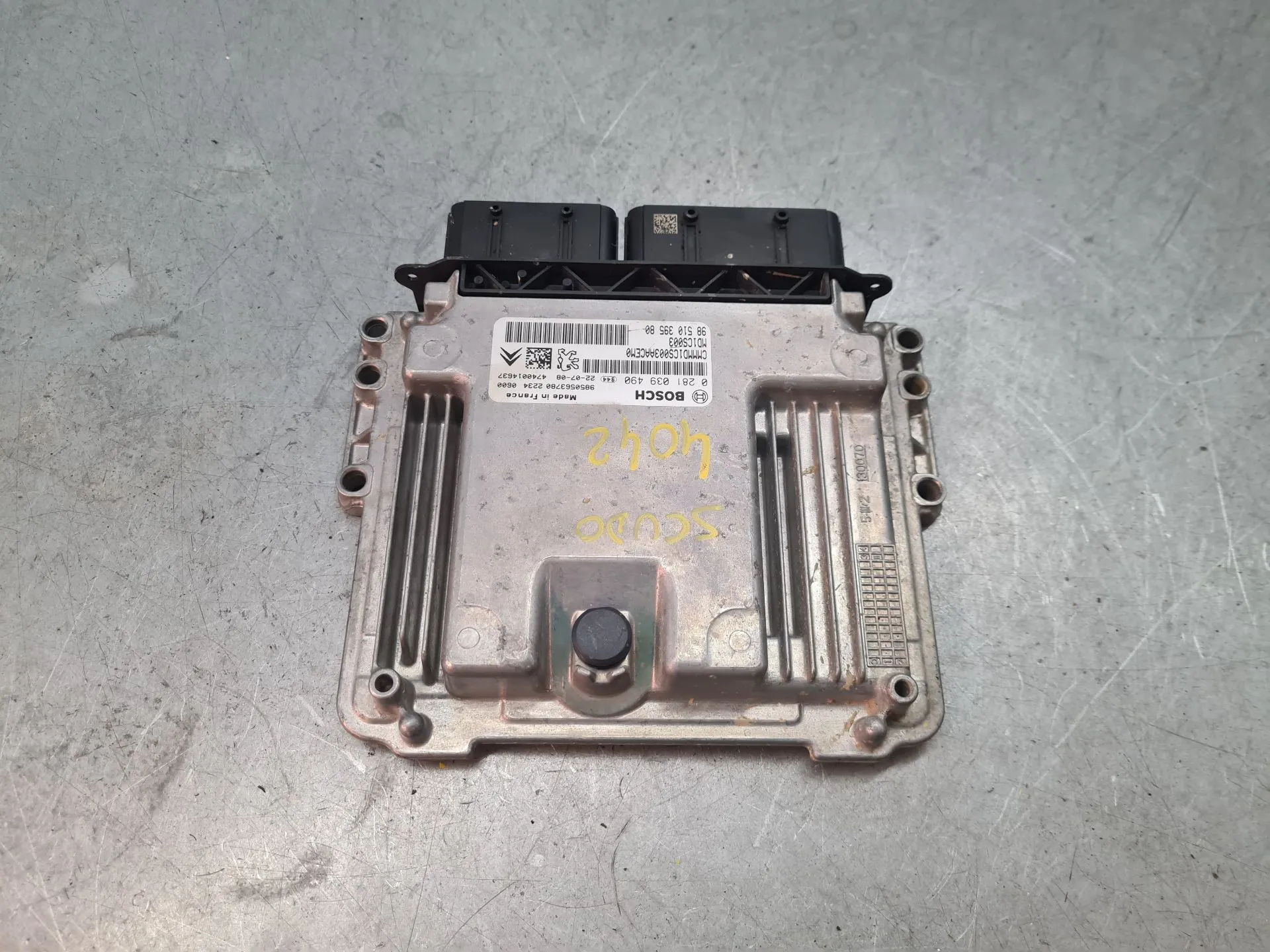 Centralina motor / ECU FIAT Scudo Van Imagem-2