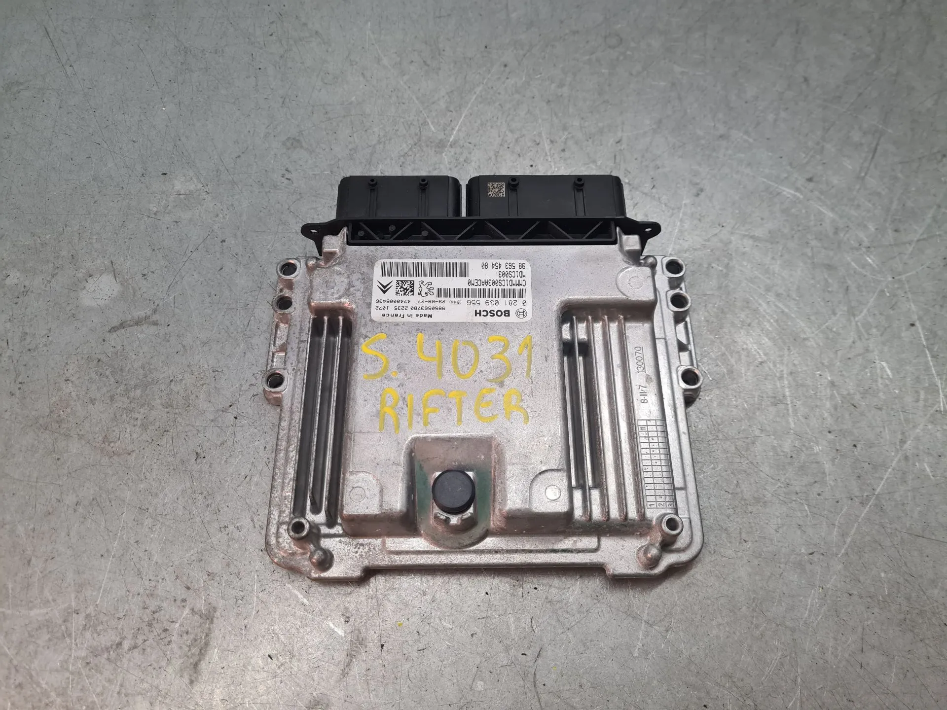 Centralita motor / ECU PEUGEOT Rifter