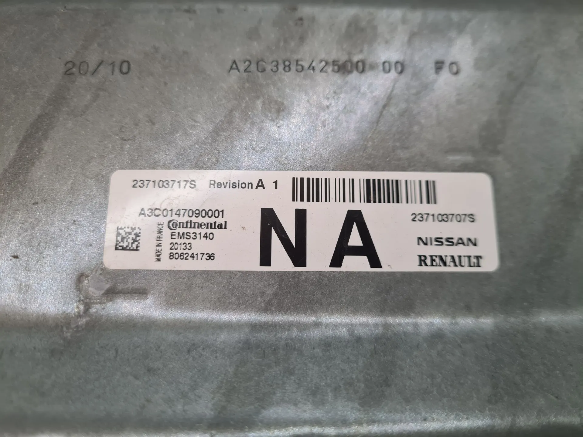 Calculateur /  Unité de contrôle moteur RENAULT Clio V (BF_) Imagem-3
