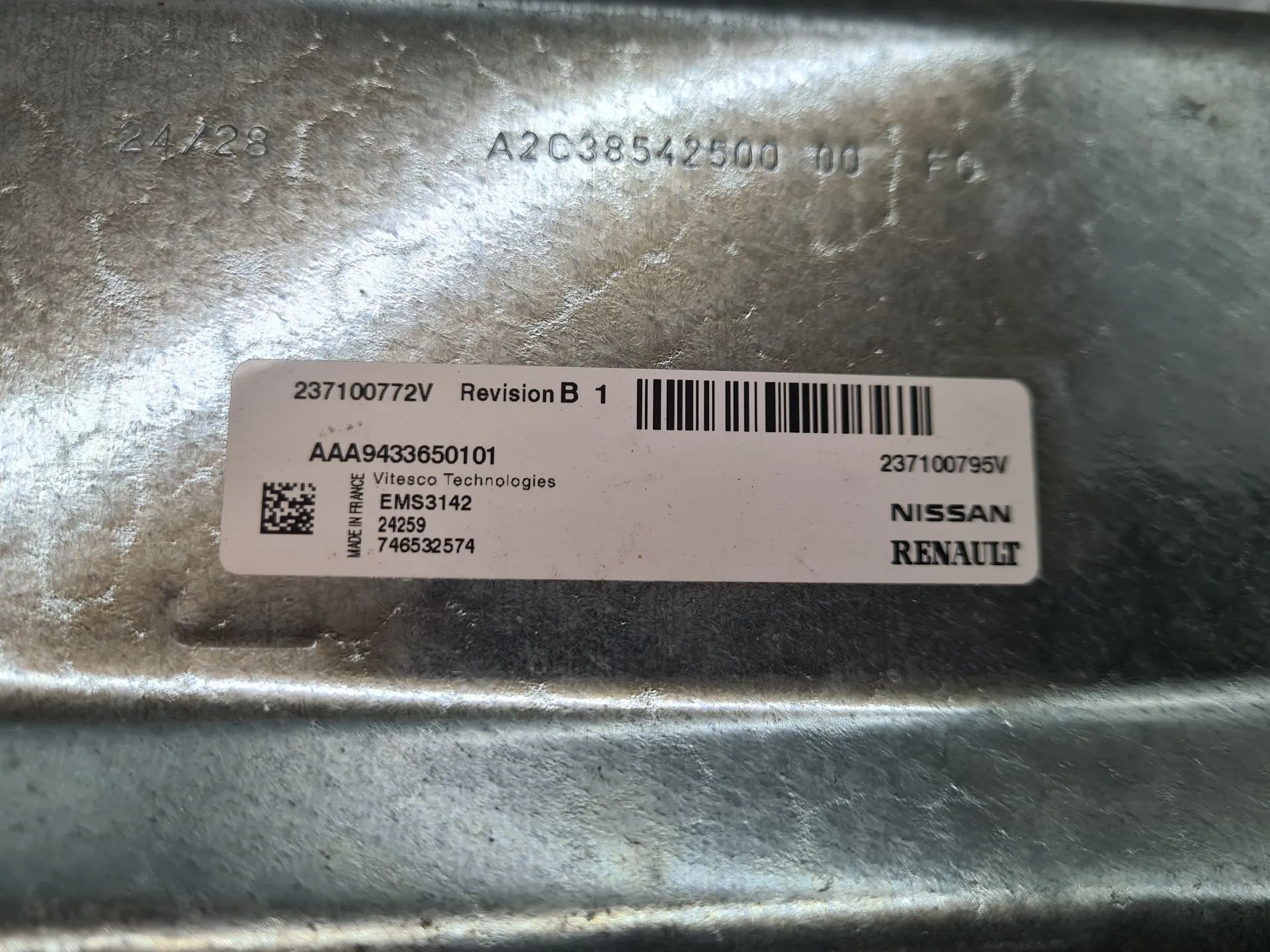Calculateur /  Unité de contrôle moteur DACIA Sandero III Imagem-3