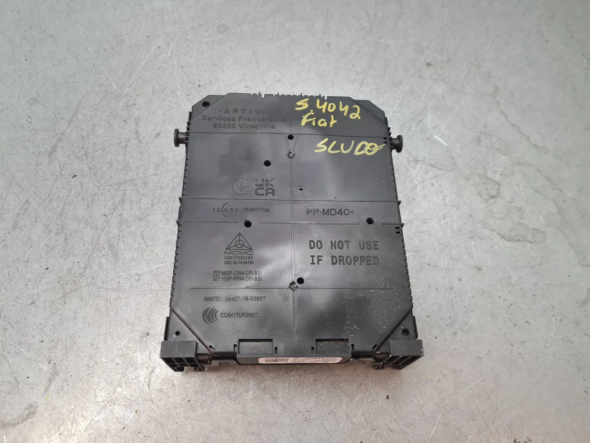 Boîte de fusibles / SAM / BSI FIAT Scudo Van