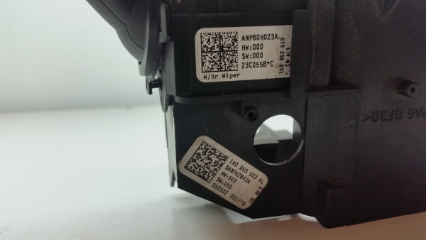 Ensemble leviers d'éclairage et essuie-glace VOLKSWAGEN Golf Plus (5M1, 521) Imagem-4