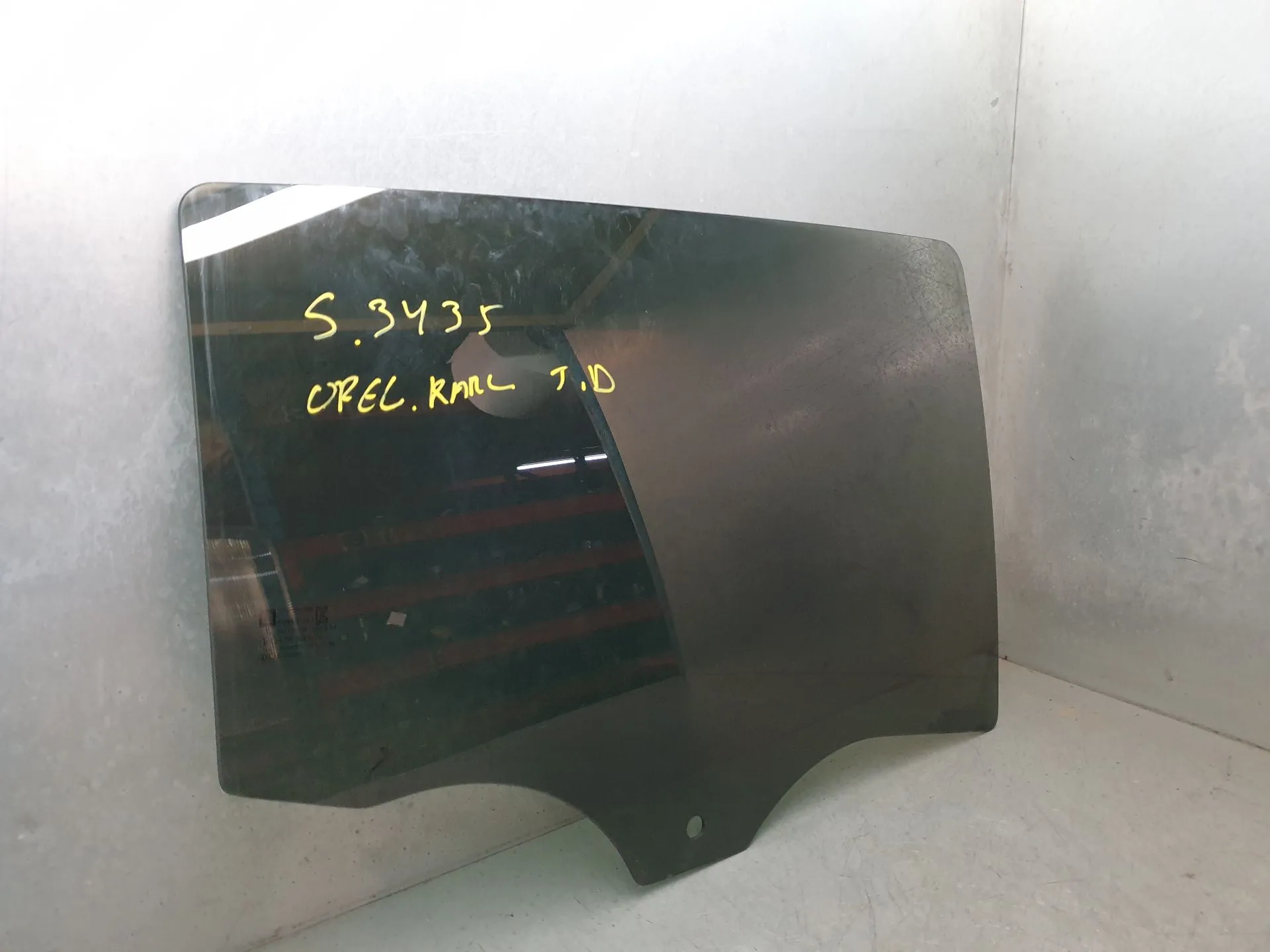 Right rear door glass OPEL Karl