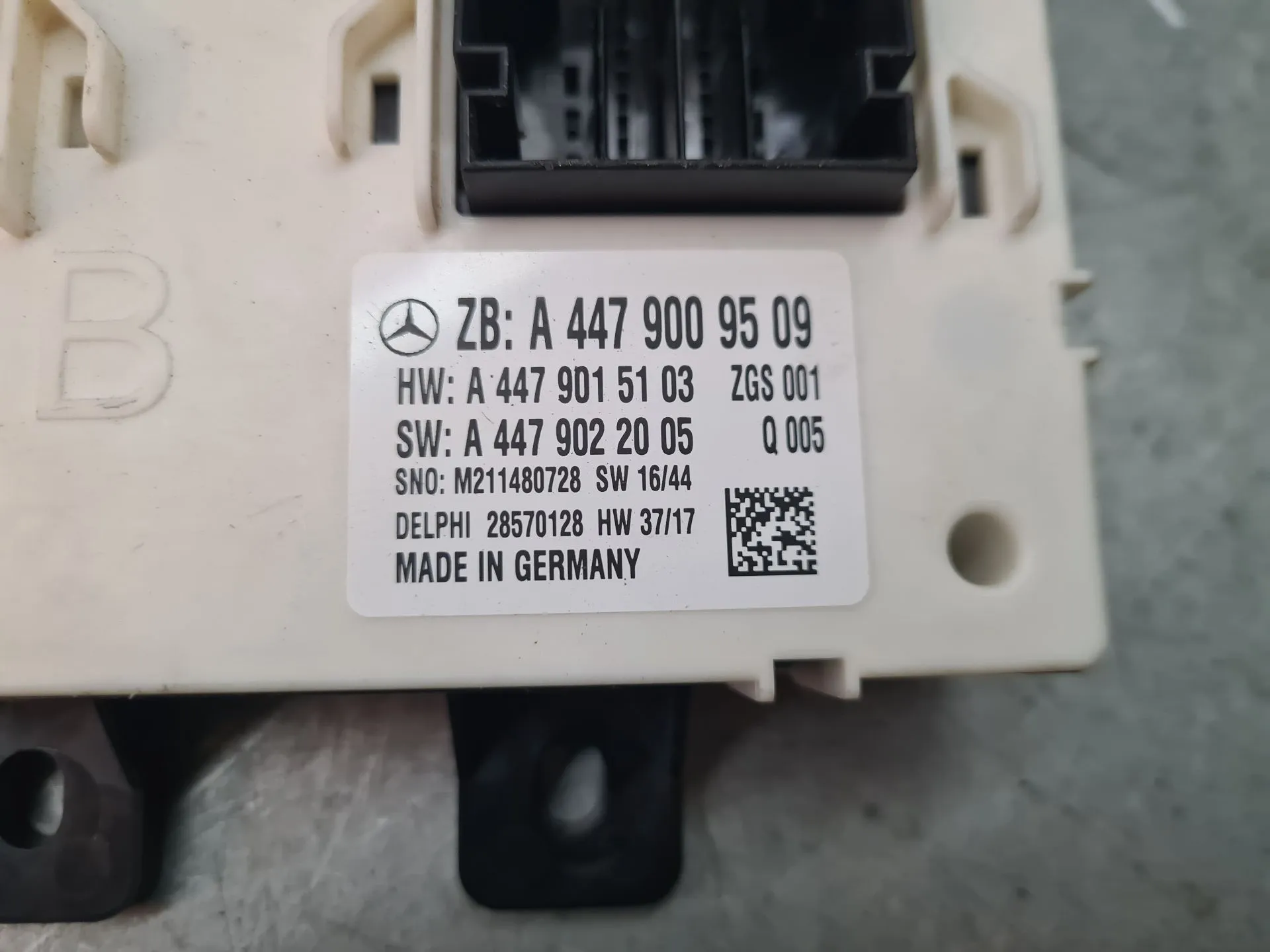 Módulo confort MERCEDES-BENZ Vito (W447) Imagem-3