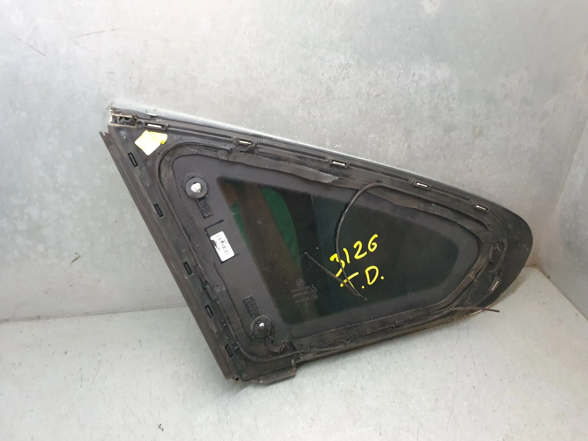 Right rear quarter glass BMW 4 Gran Coupe (F36) Imagem-3