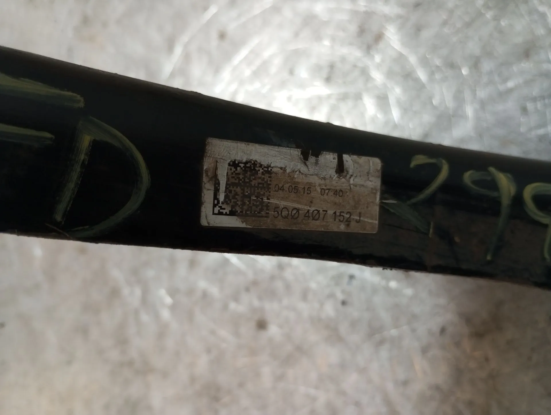 Braccio di sospensione anteriore destra VOLKSWAGEN Golf VII (5G1, BQ1, BE1, BE2) Imagem-2