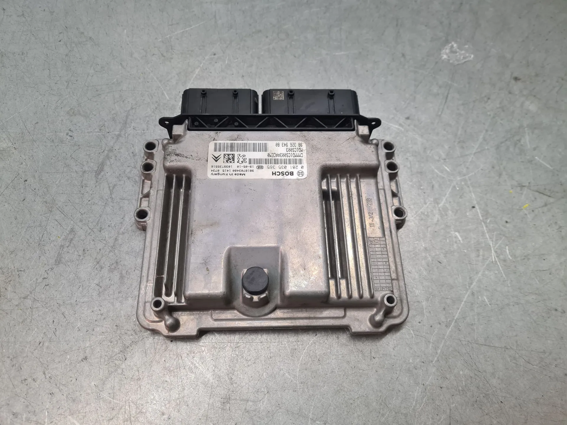 Centralina motore / ECU CITROËN C3 III (SX) Imagem-2
