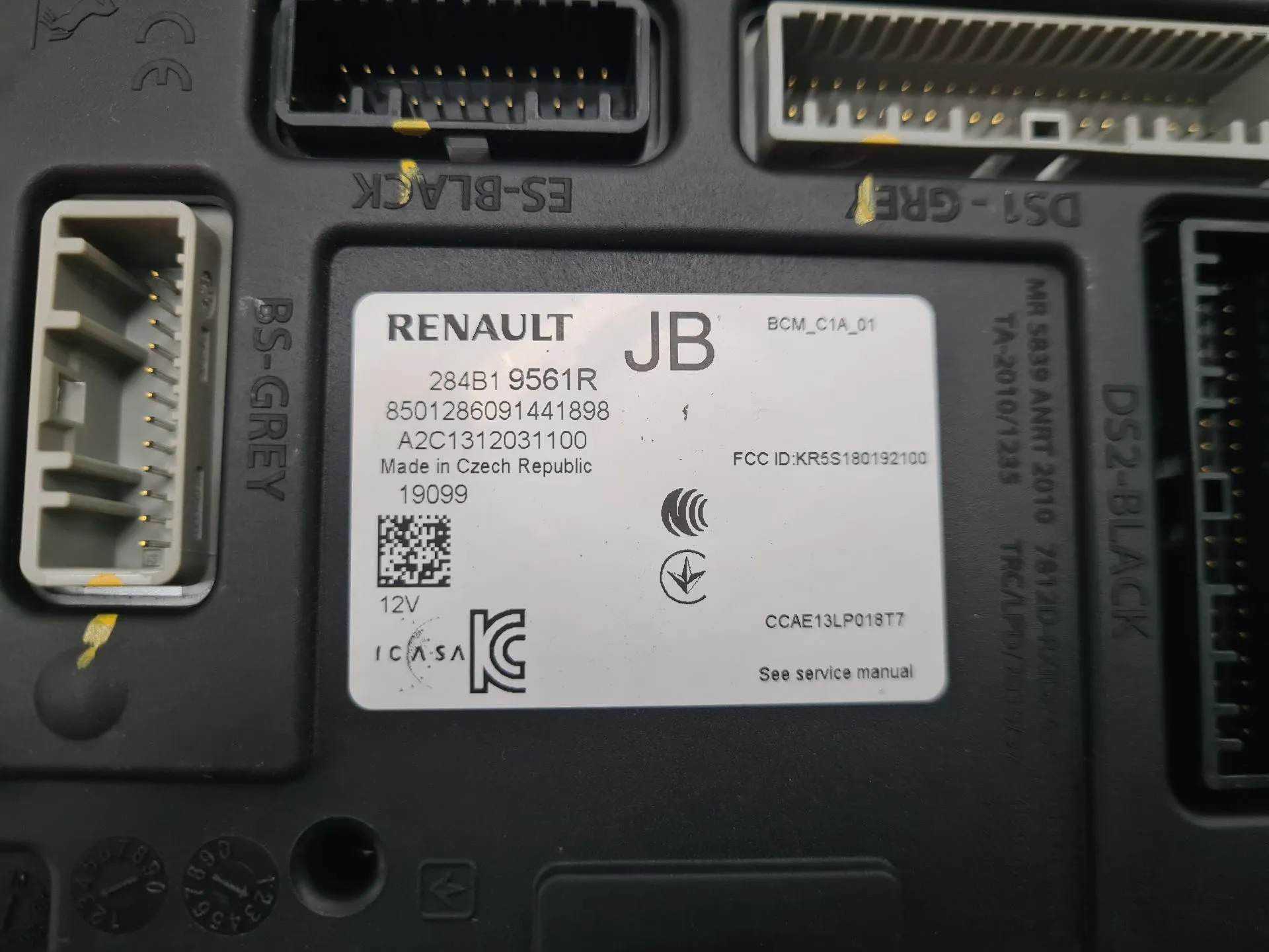 Module de confort RENAULT Clio V (BF_) Imagem-3