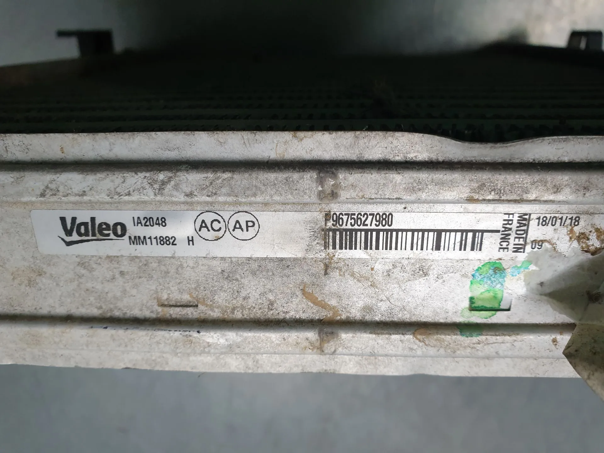 Radiatore intercooler PEUGEOT 3008 II (M_) Imagem-4