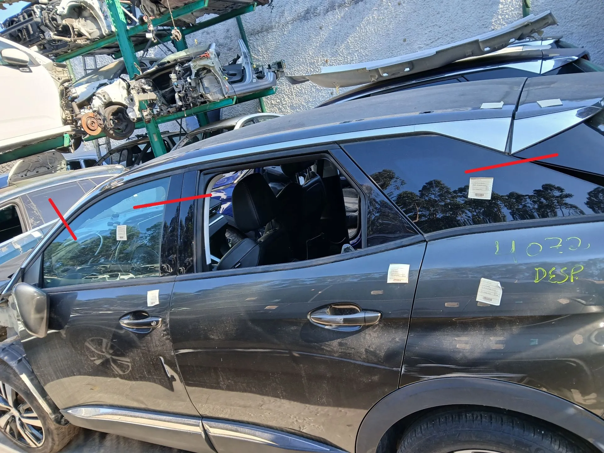 Roof PEUGEOT 3008 II (M_)