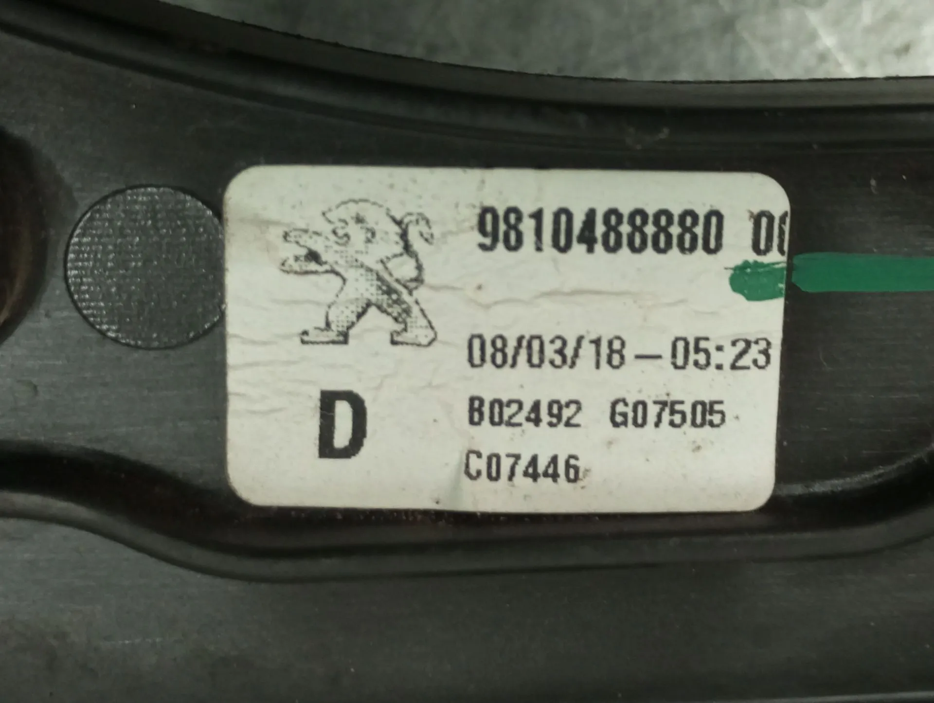 Elevador vidros frente direito PEUGEOT 3008 II (M_) Imagem-2