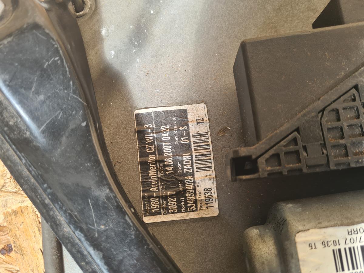 Elevador vidros trás direito SKODA Fabia II Hatchback (542, 5J) Imagem-2