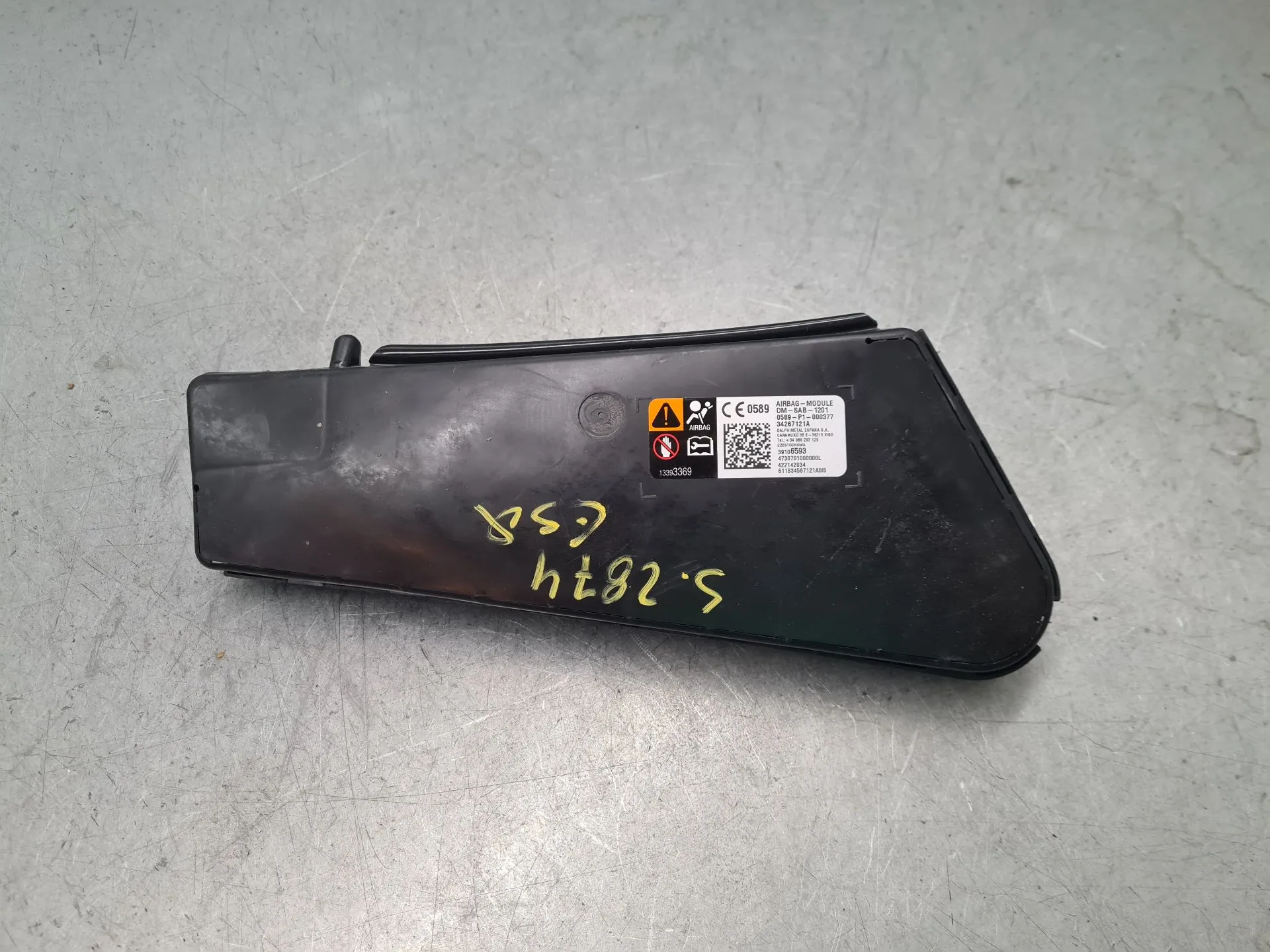 Left Seat Airbag OPEL Crossland X (75)