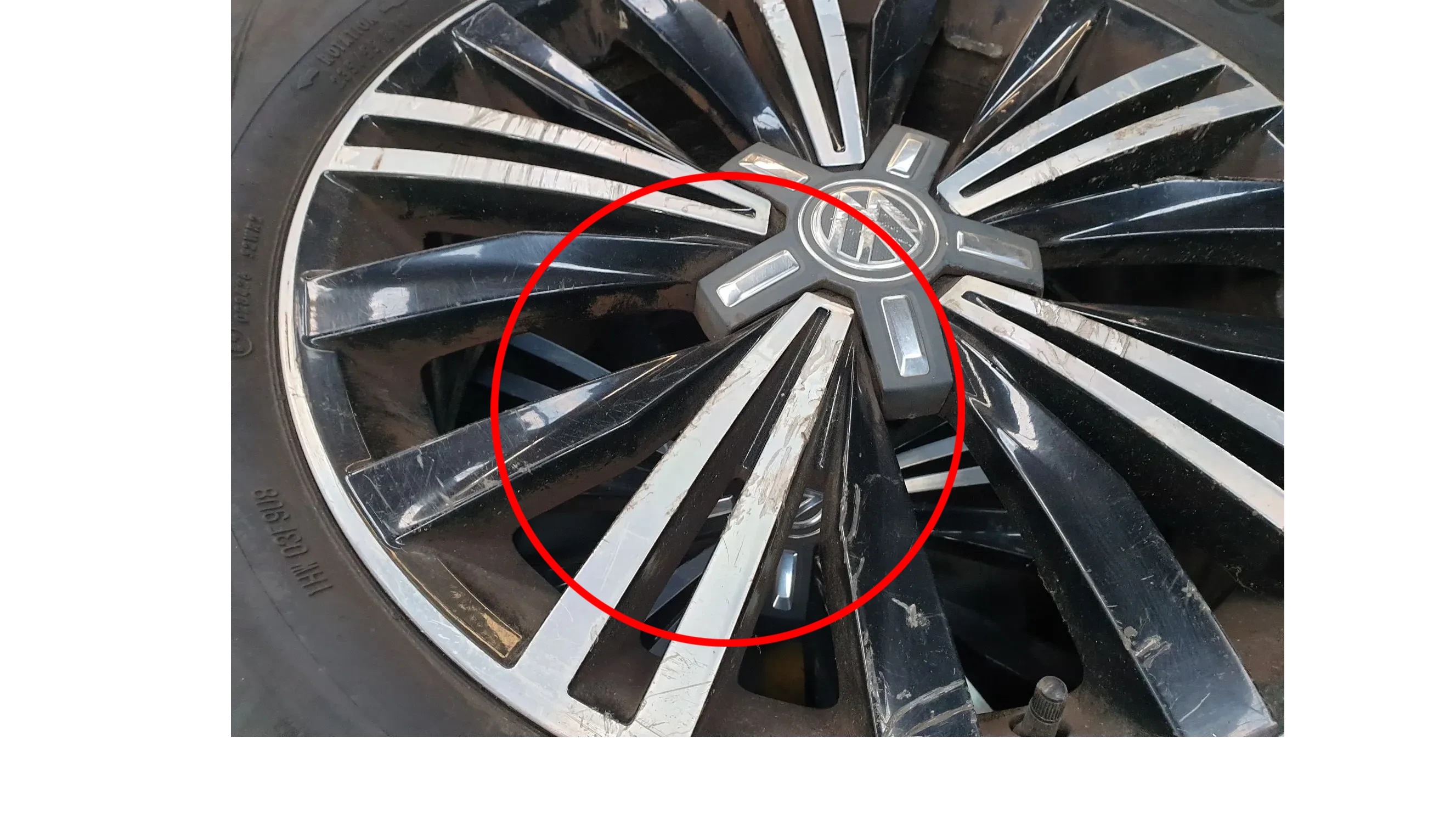 Llanta Delantera Izquierda VOLKSWAGEN Tiguan (5N) Imagem-8