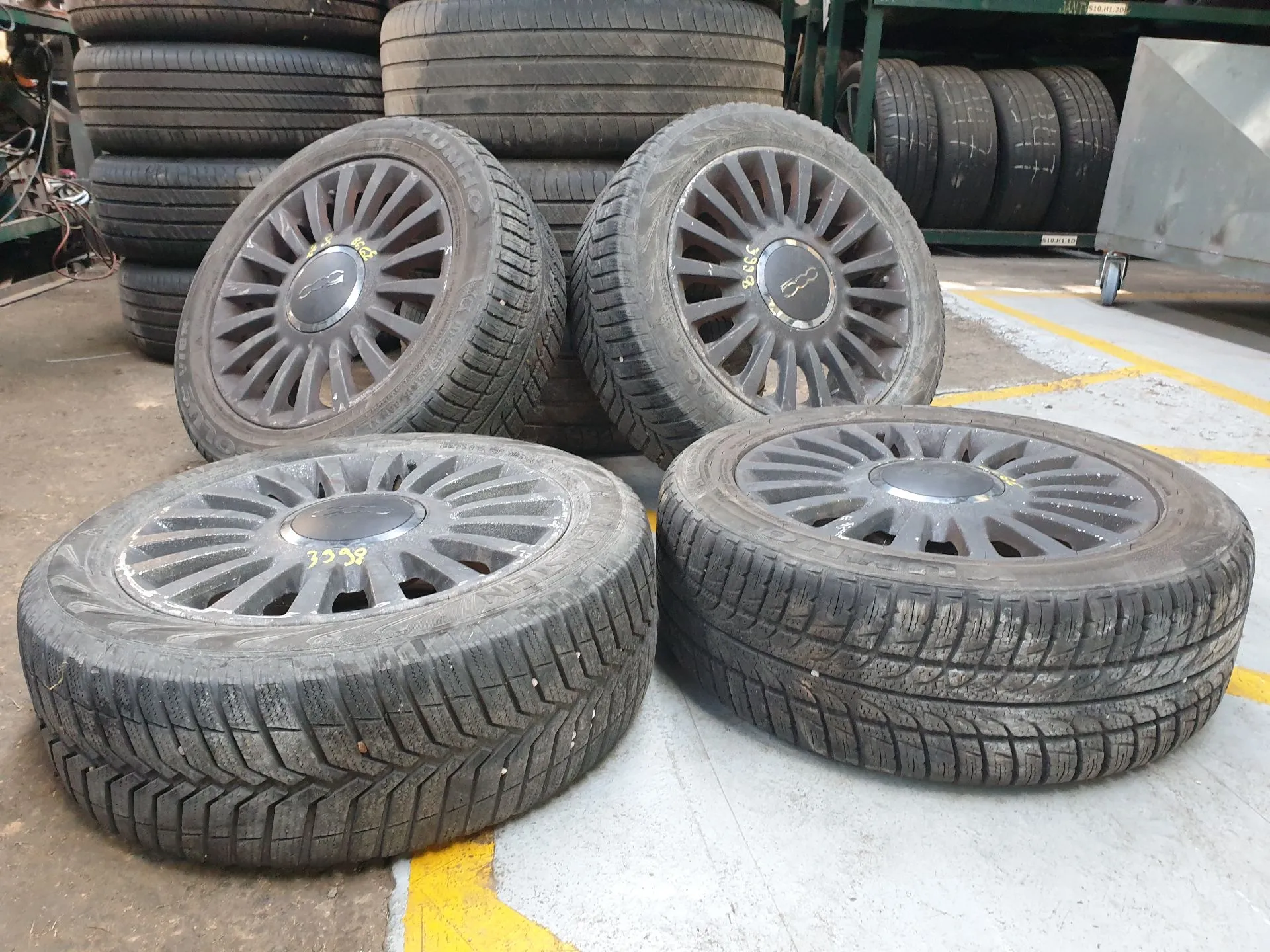 Conjunto Jantes Especiais FIAT 500 (312_)