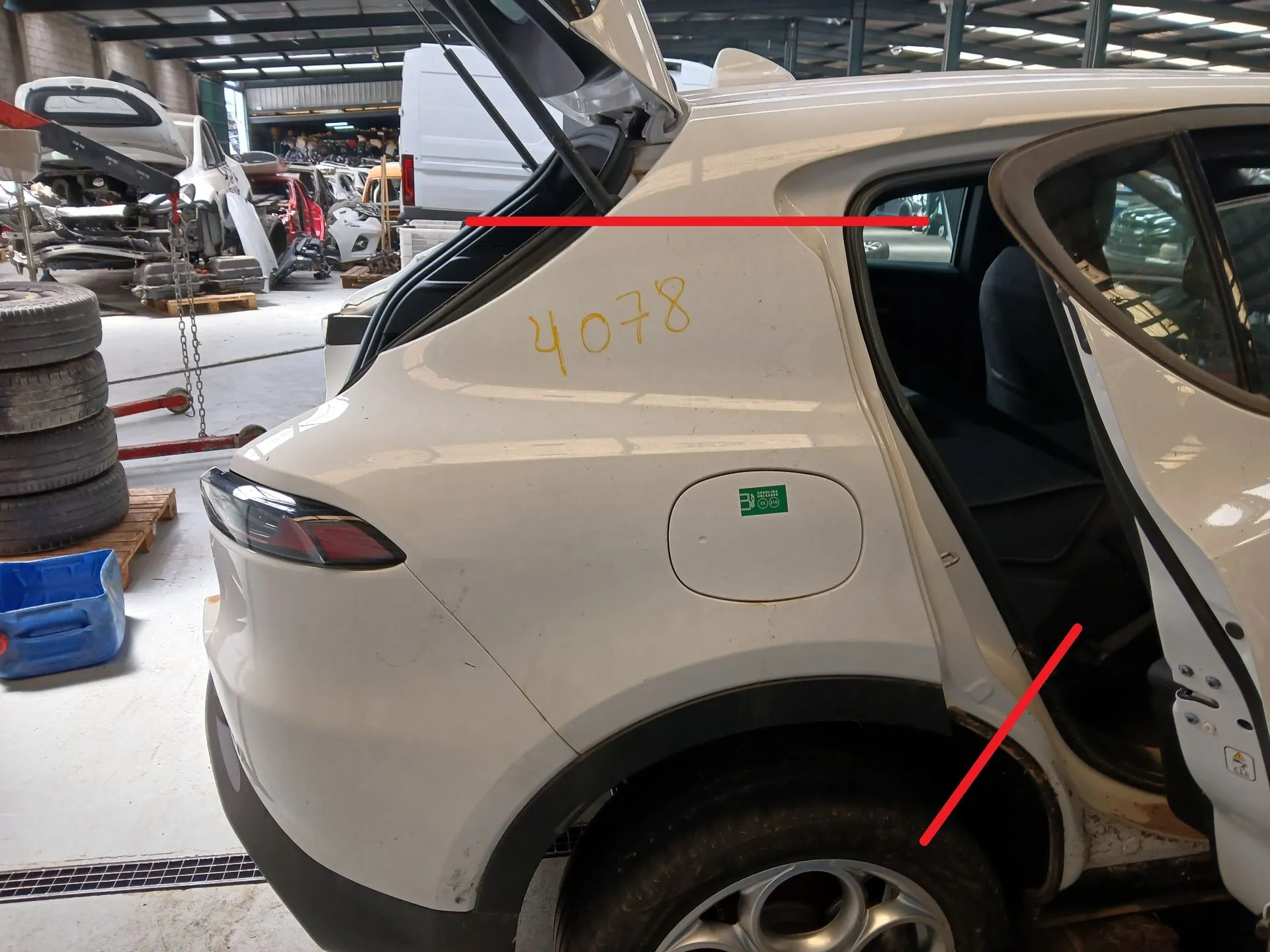 Painel trás direito ALFA ROMEO Tonale (965_)