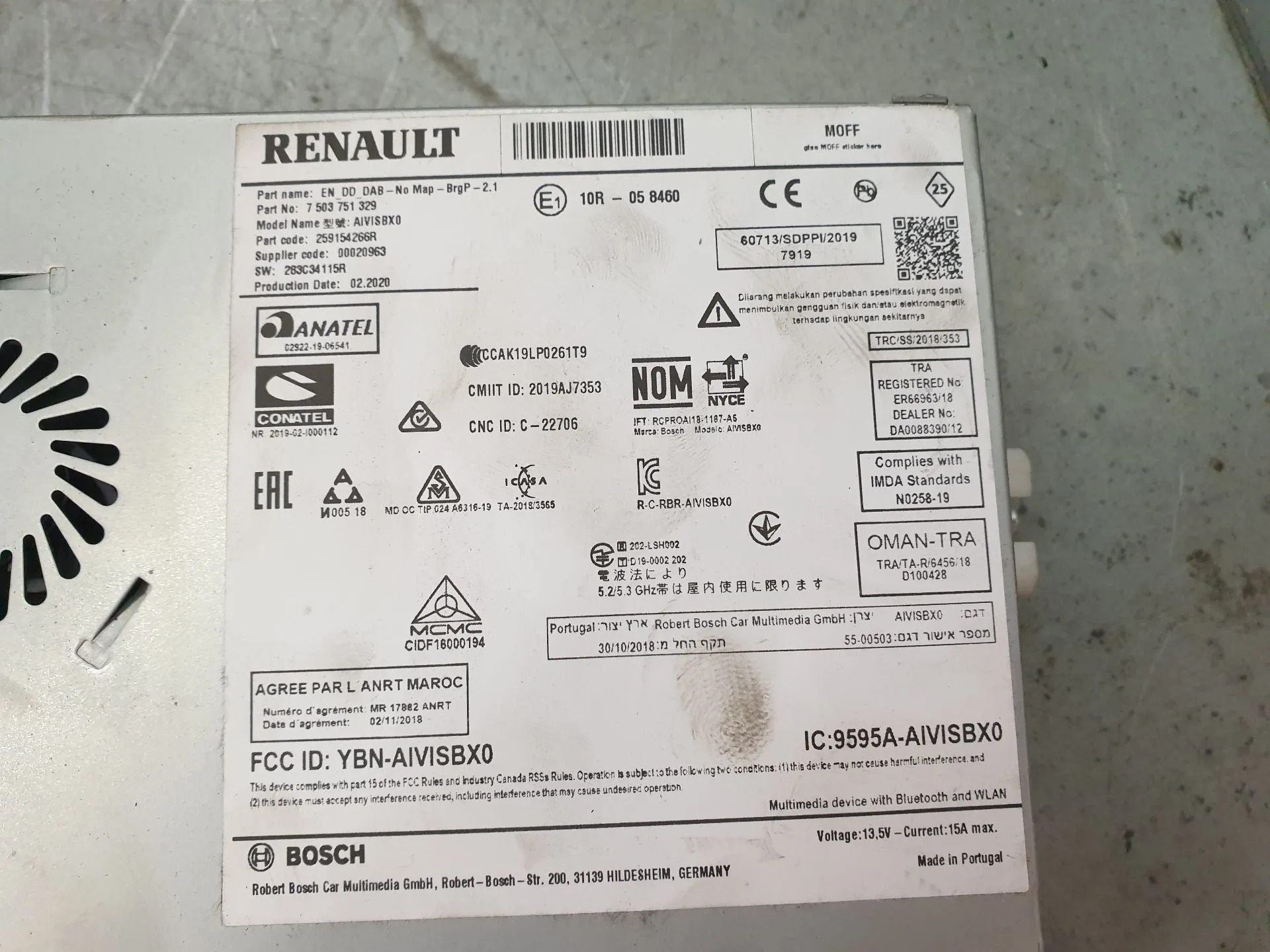 Kit Auto-rádio RENAULT Clio V (BF_) Imagem-7